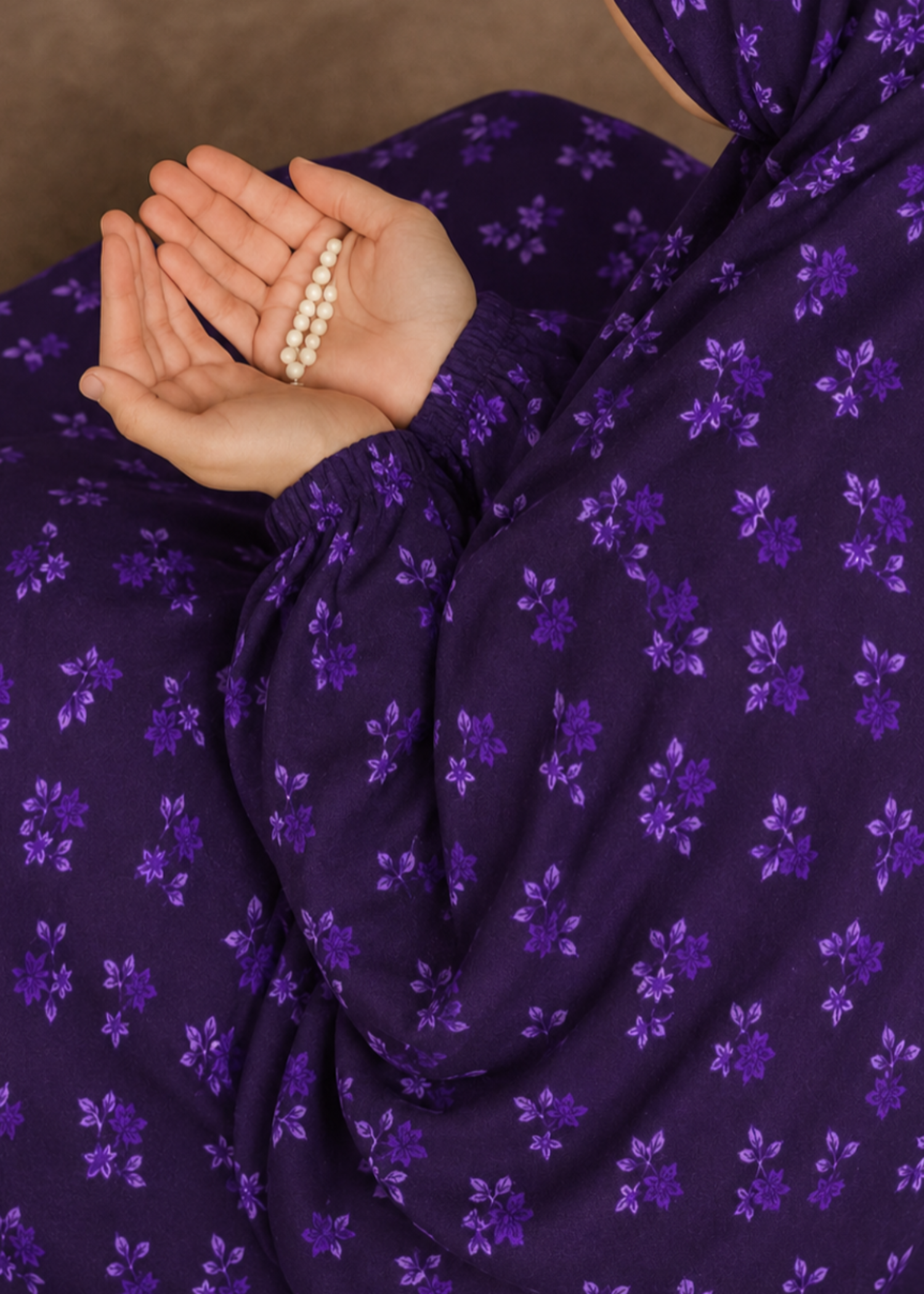 swiss lawn Chaddar in Purple