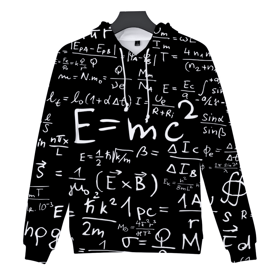 Men'S 3D Digital Print Hooded Sweatshirt