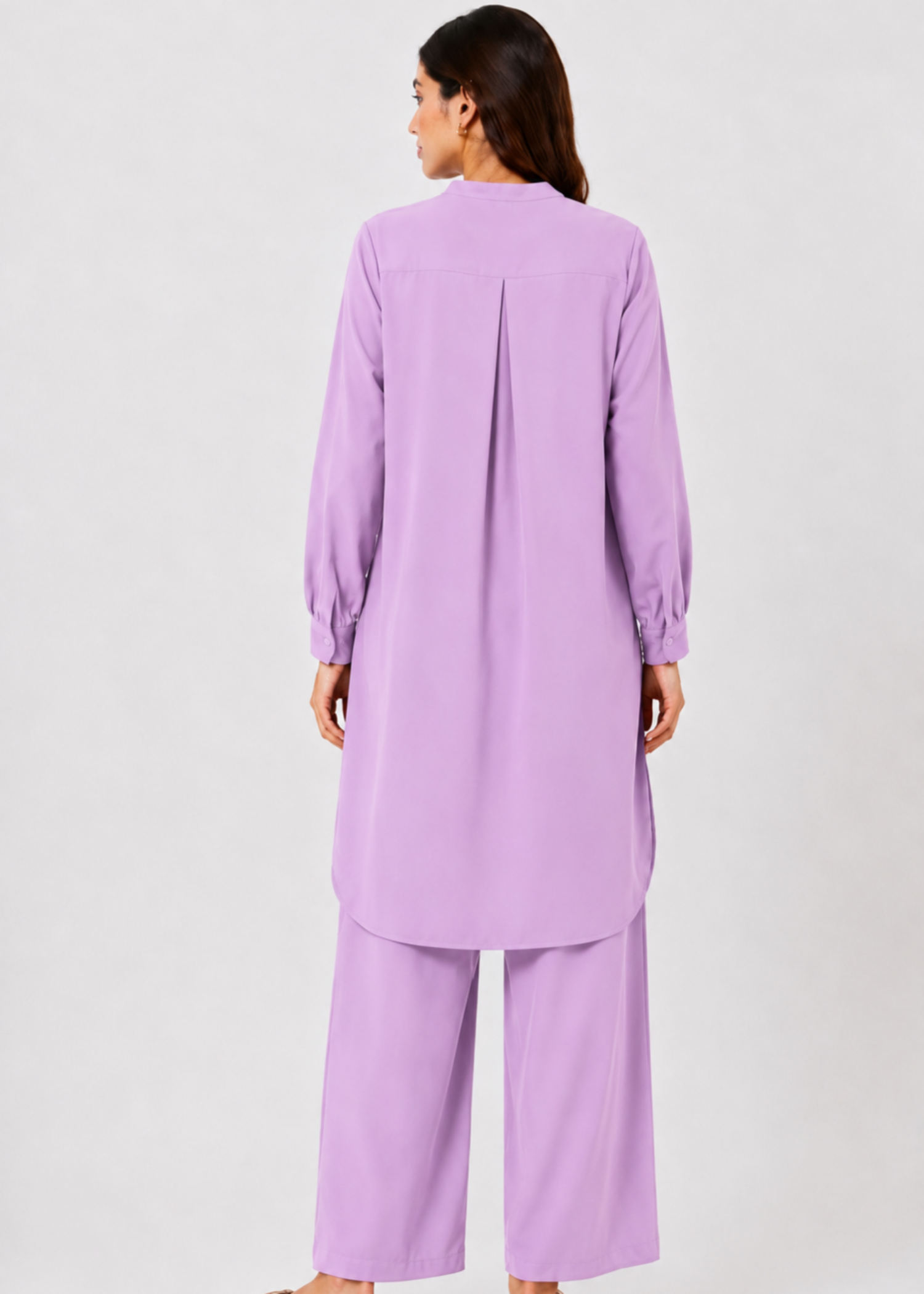 linen Co Ord Sets in Lilac