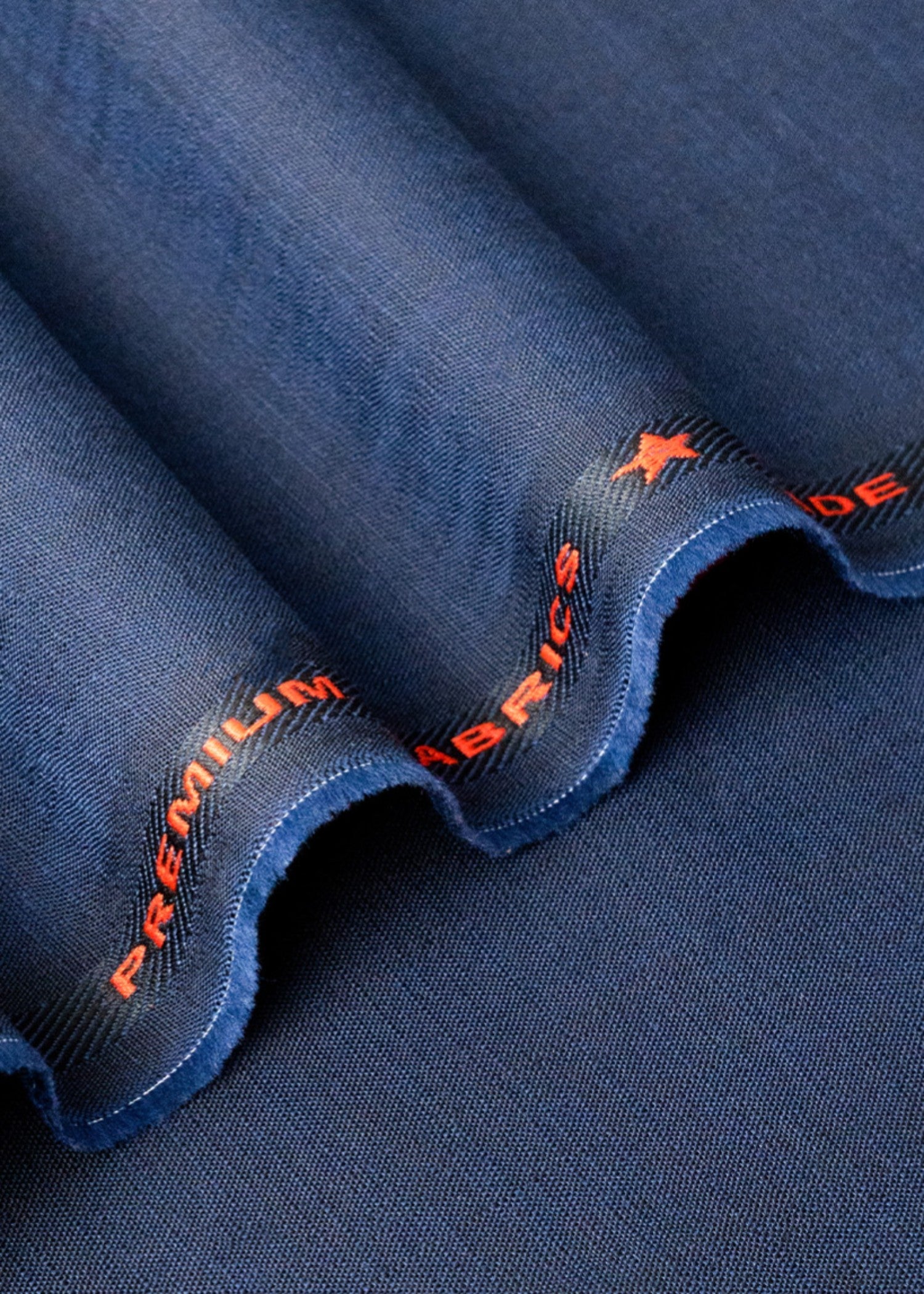 cotton Unstitched in Midnight blue