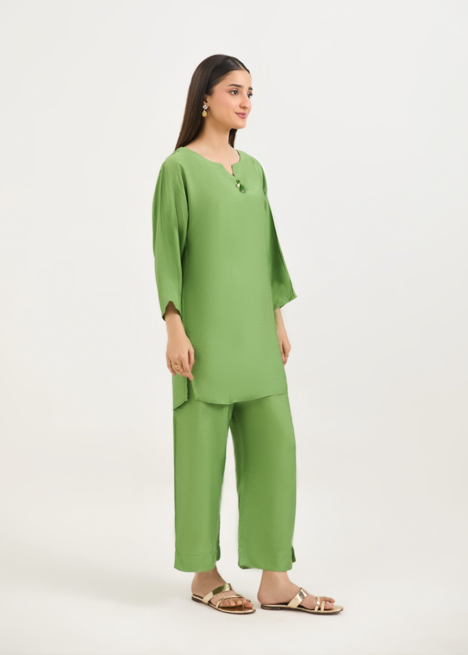 polycotton Co Ord Sets in Green