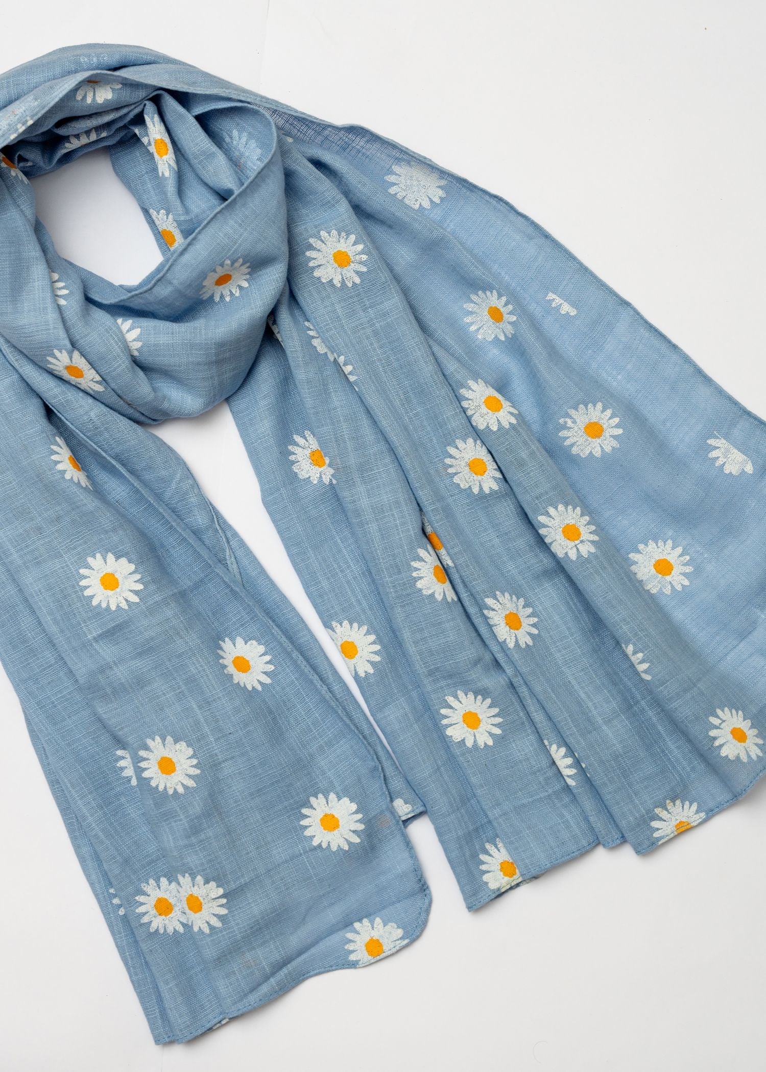 Scarf in Light blue Color by - Trendy Women Scarf IVJ0668