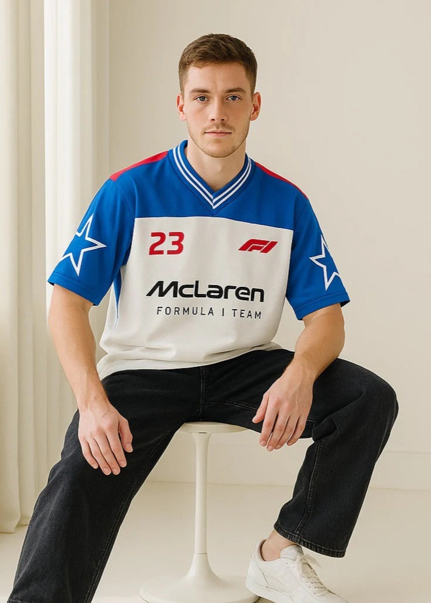 polyester T Shirt in Multi