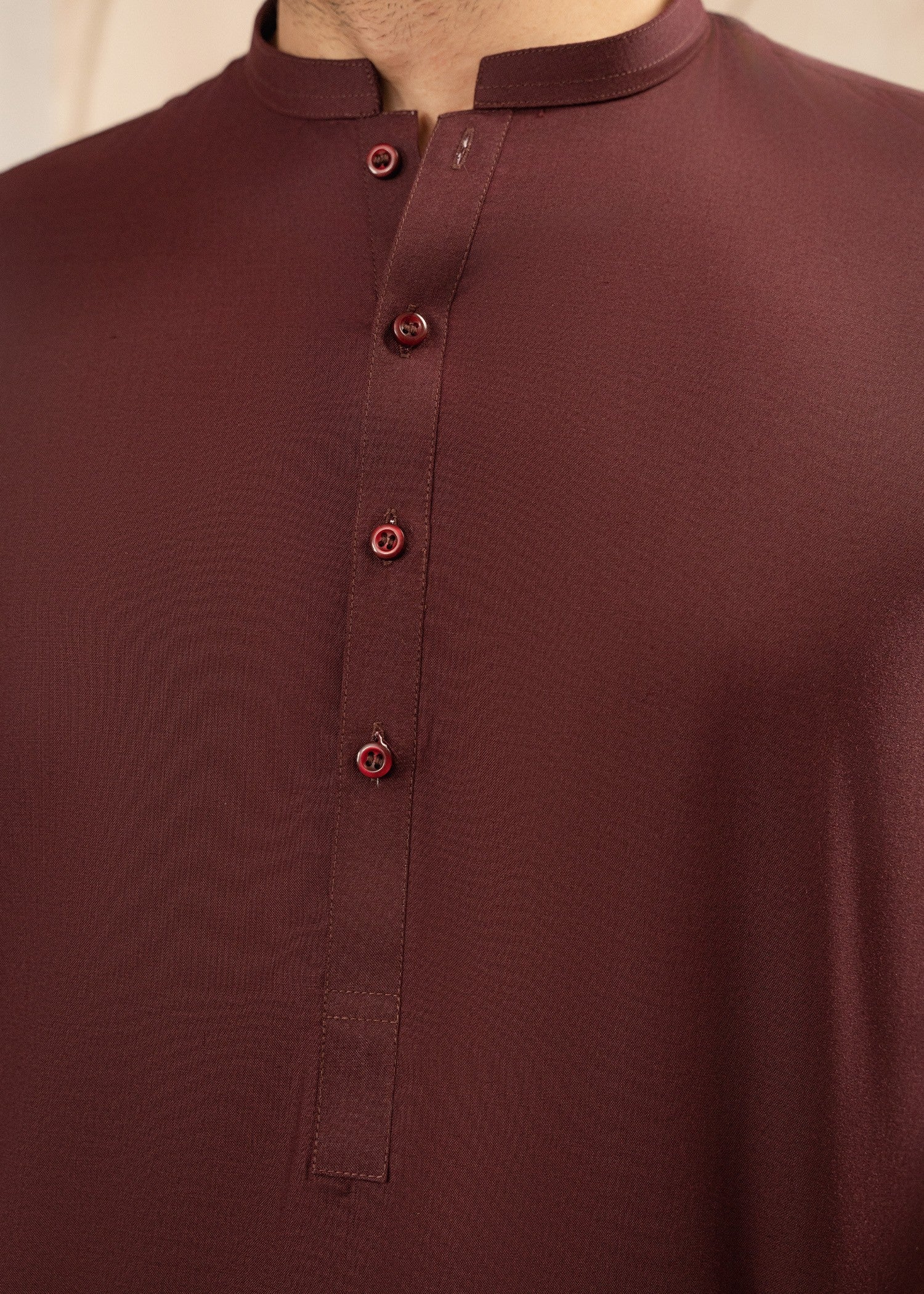 wash & wear Shalwar Kameez in Maroon