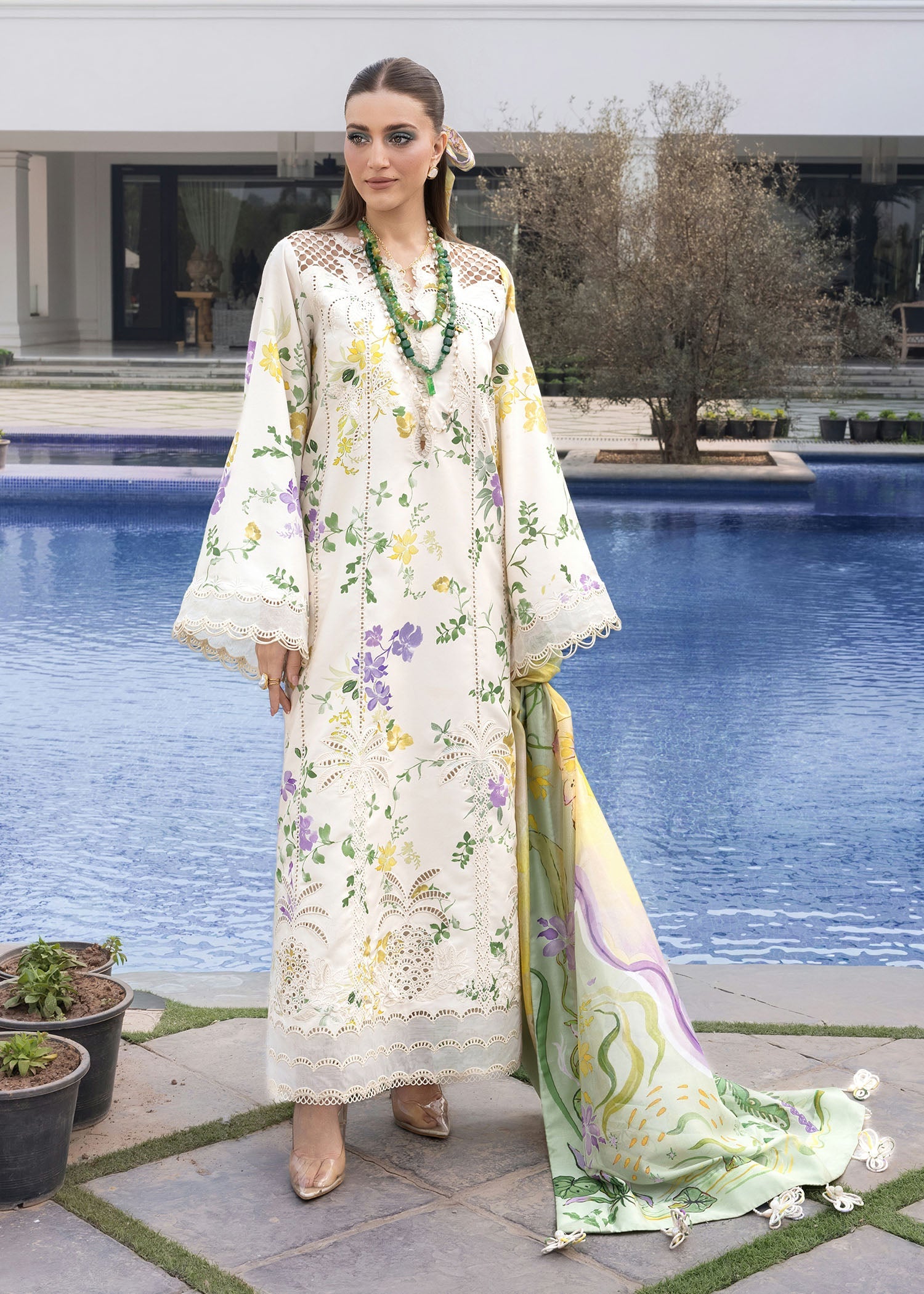 Flow Luxury Lawn – TROPIC TEASE - D4A