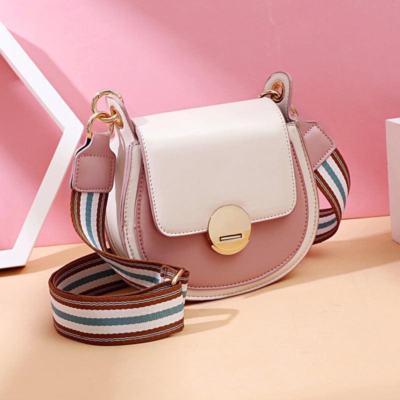 One-shoulder Diagonal Western Simple Casual Ladies Small Square With Lid Mini Bag