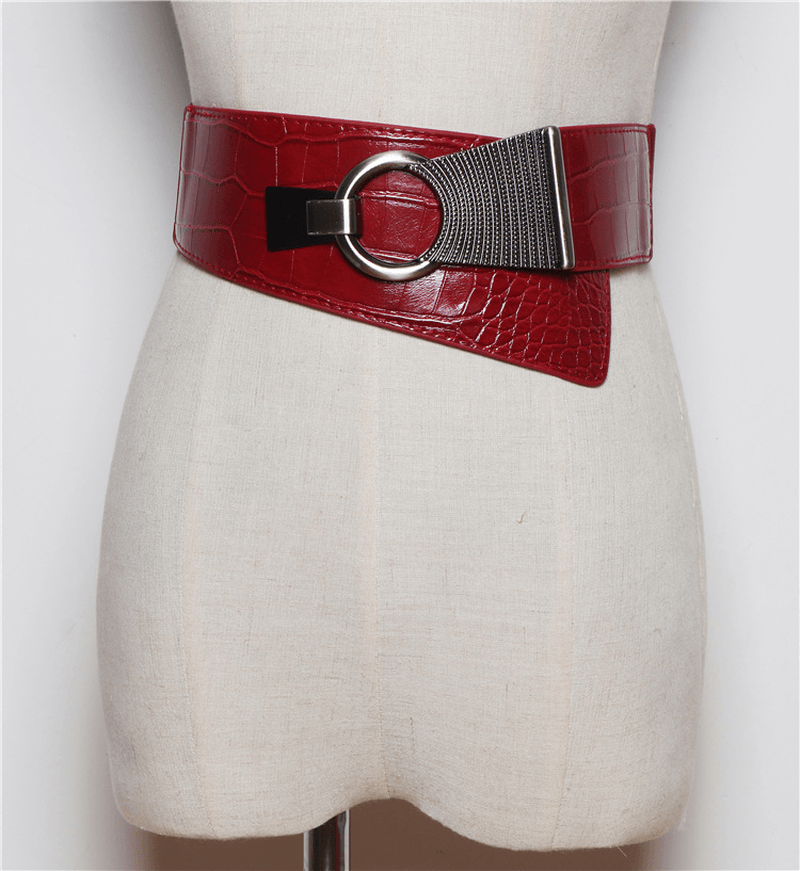 Black Elasticated Elastic Waist Waist Width