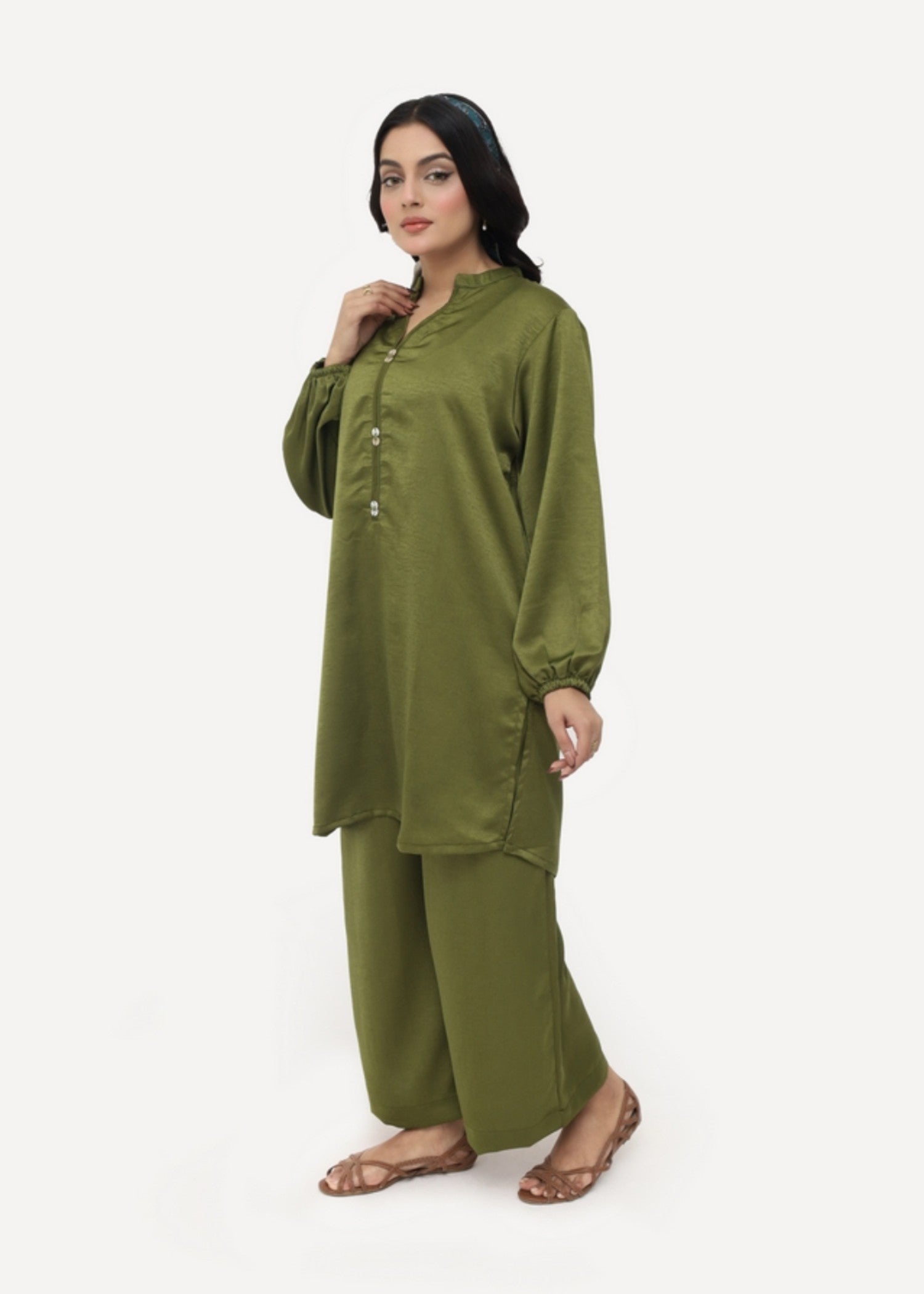 grip Co Ord Sets in Dark green
