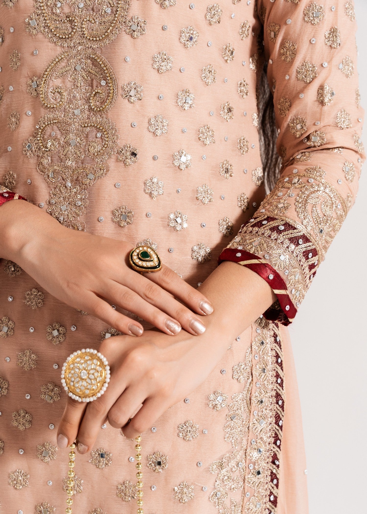 chiffon Sharara in Pink