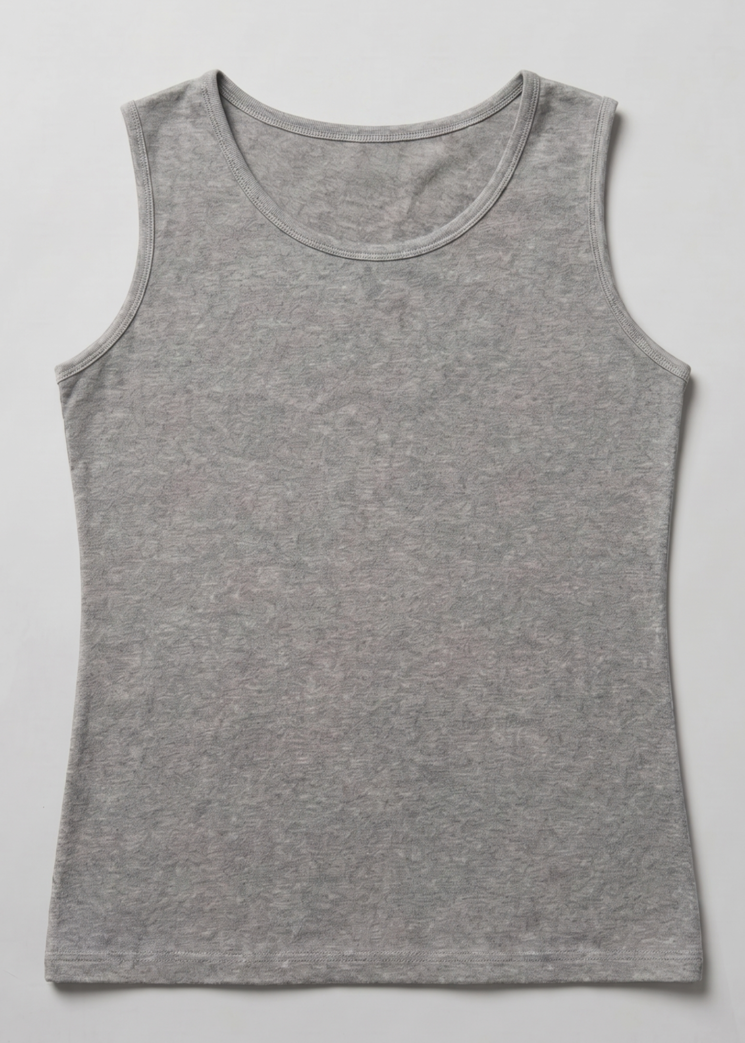 cotton Tank Top in Grey