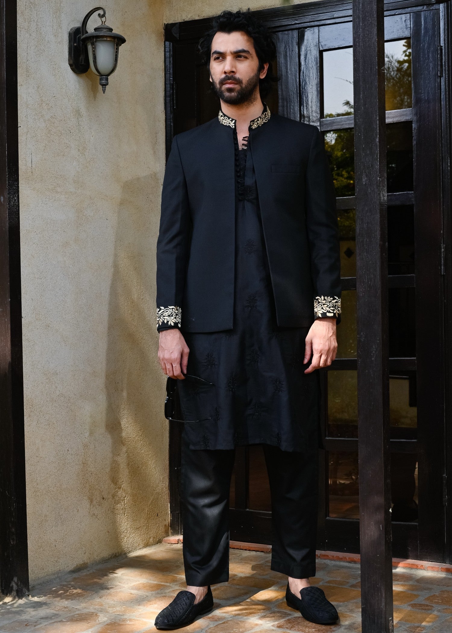 suiting Prince Coat in Black