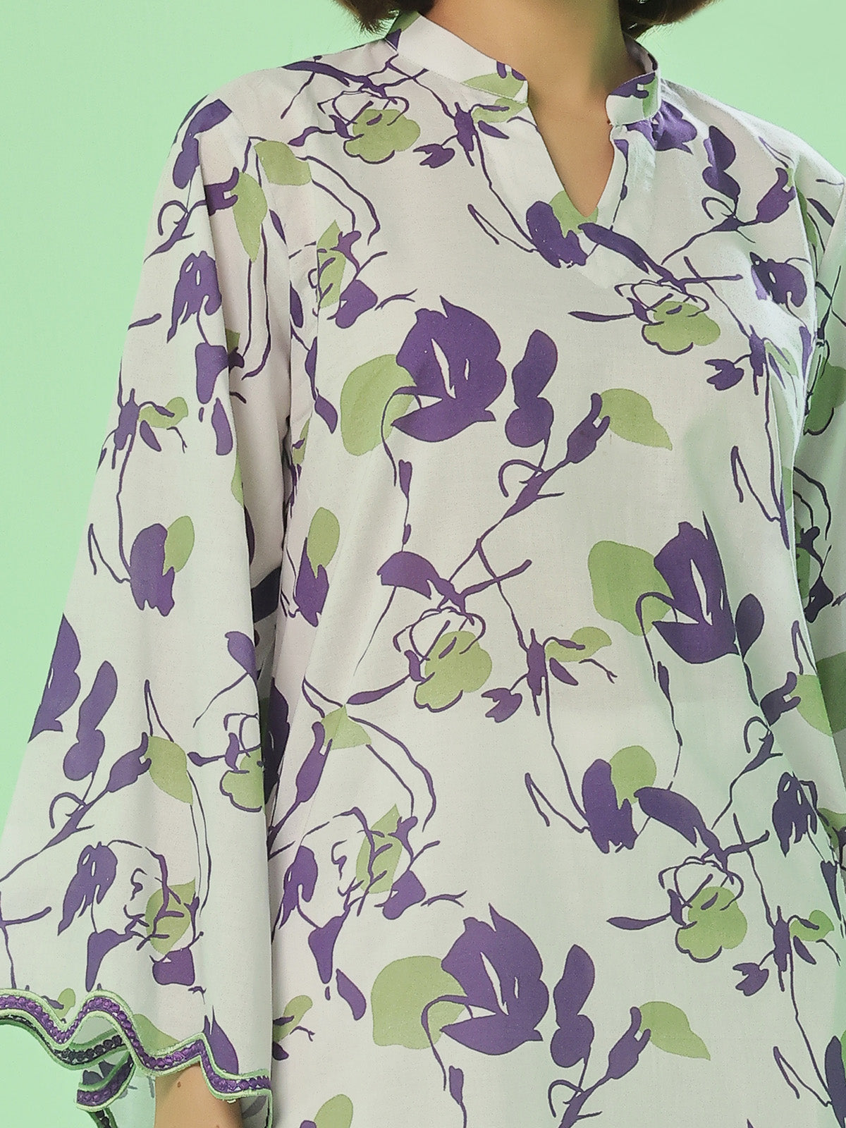 ribbed lawn Co Ord Sets in Eggshell