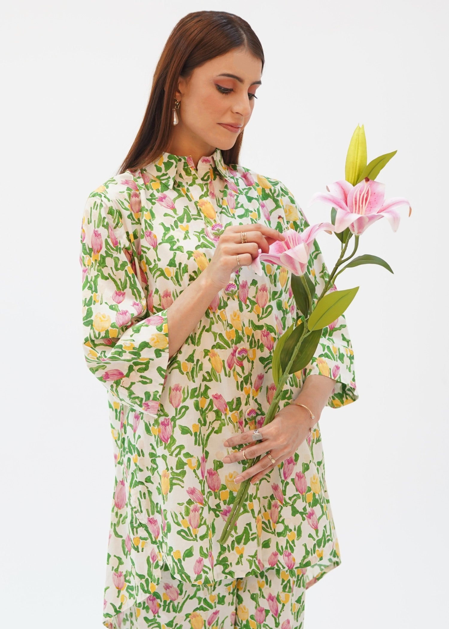 cotton Co Ord Sets in Off-white