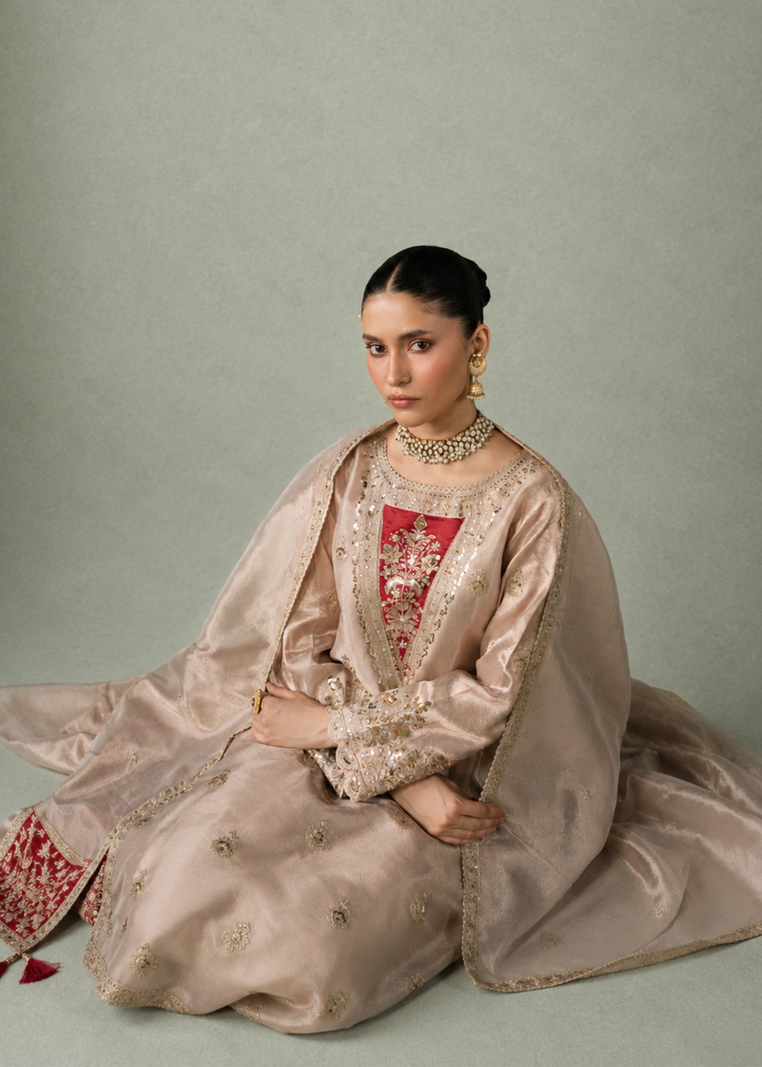 viscose Kurta Set in Multi