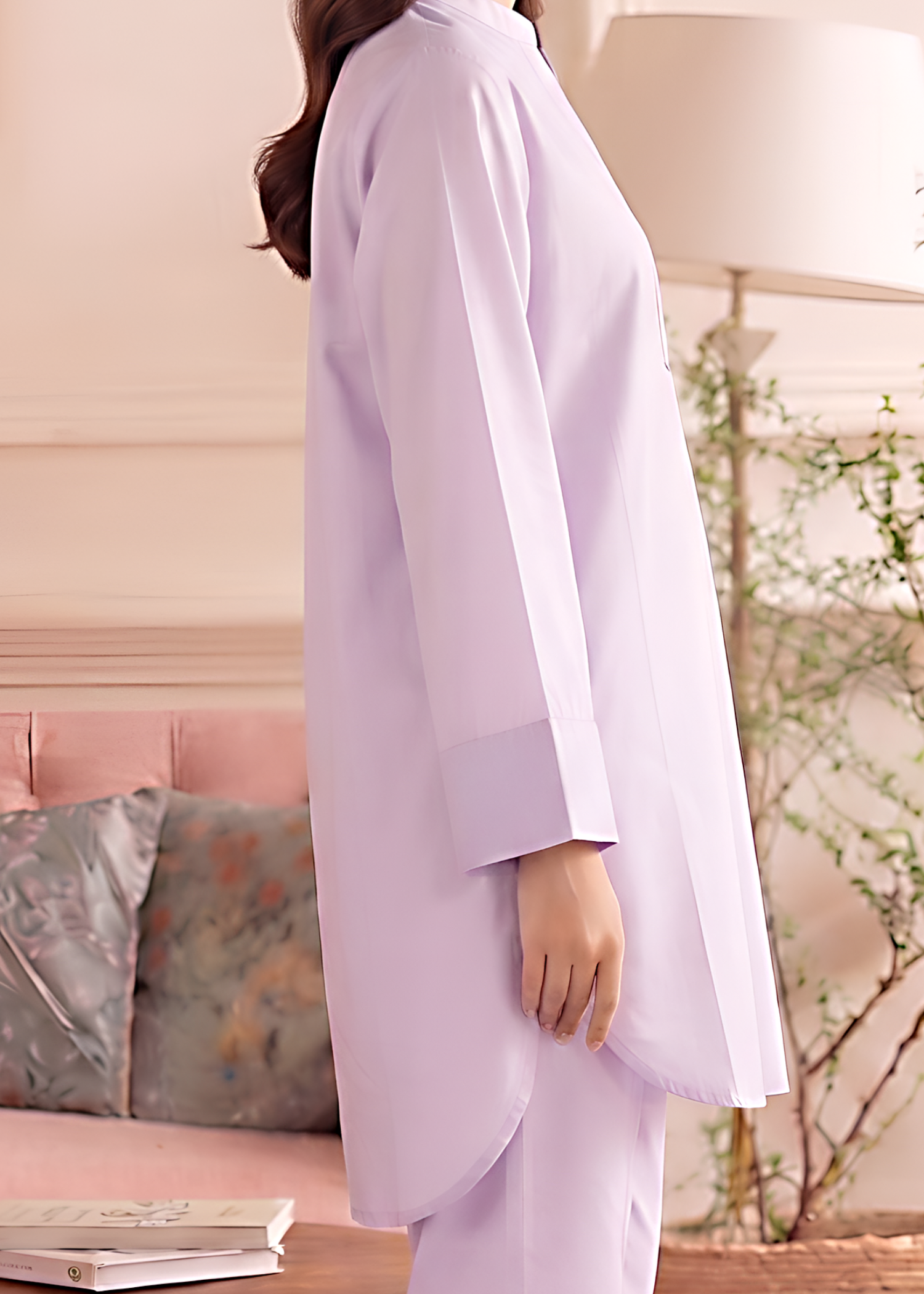 cotton Co Ord Sets in Violet
