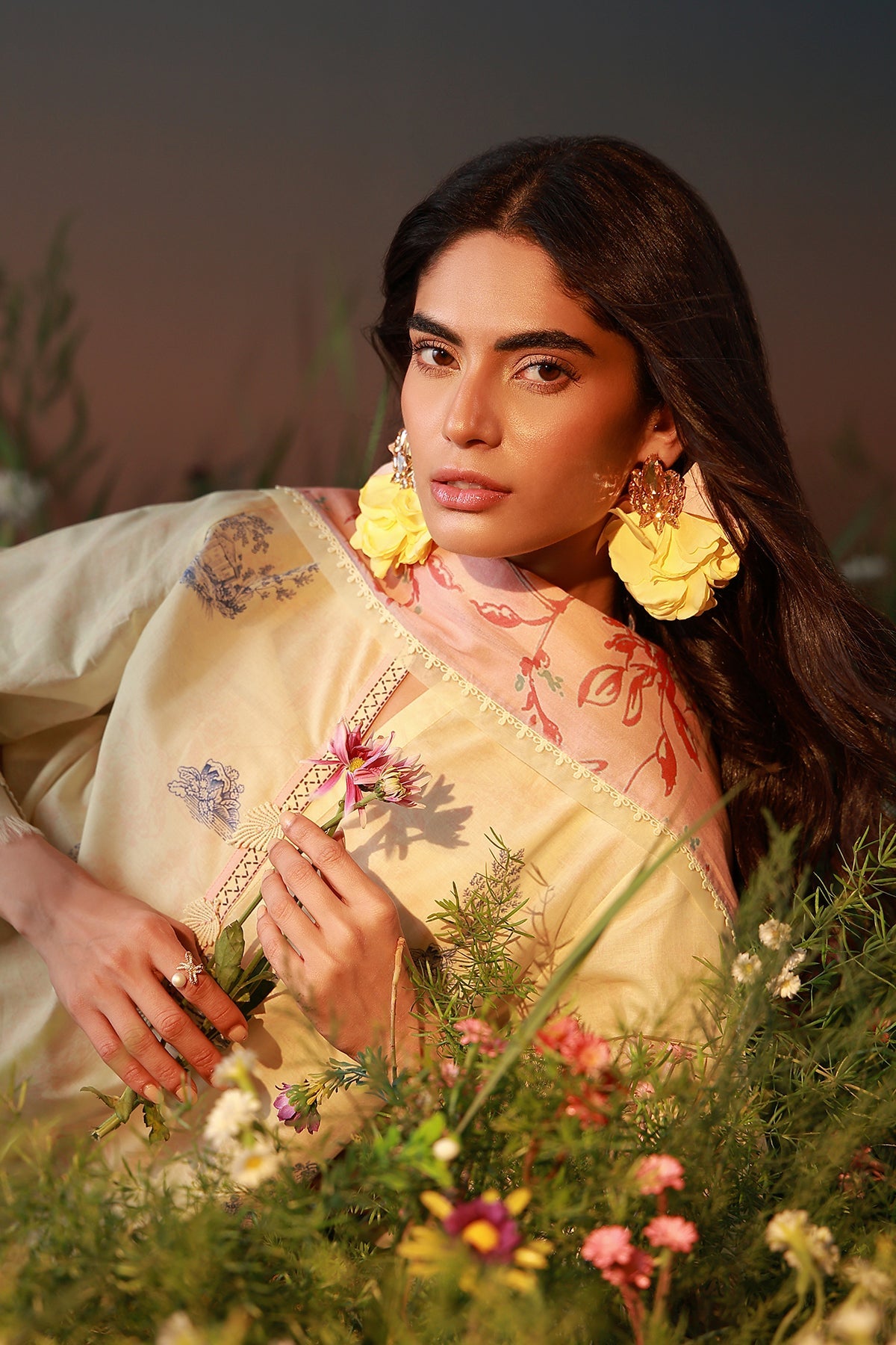 Mirha Lawn – Buttercream Botanica