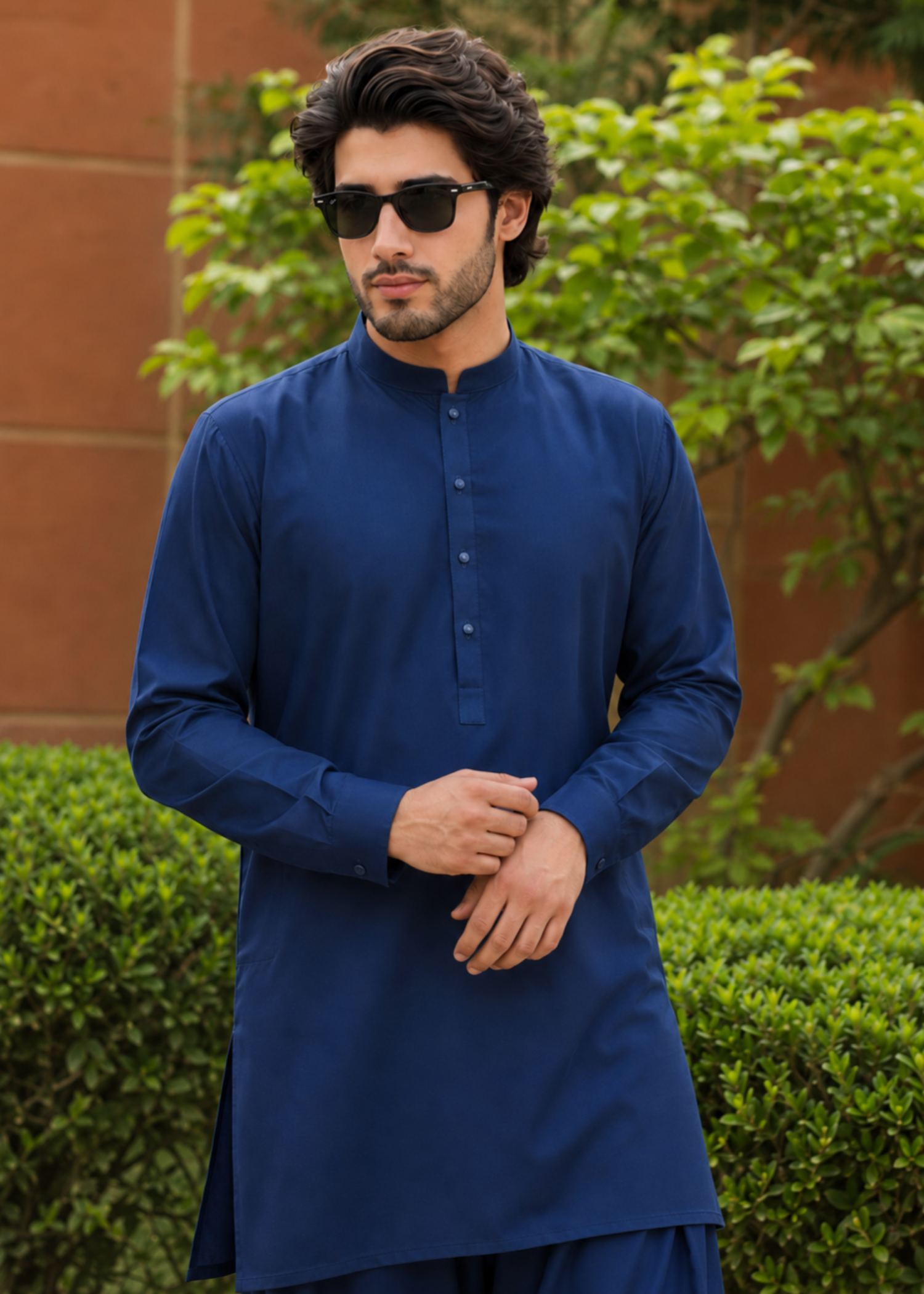 suiting Waistcoat in Blue