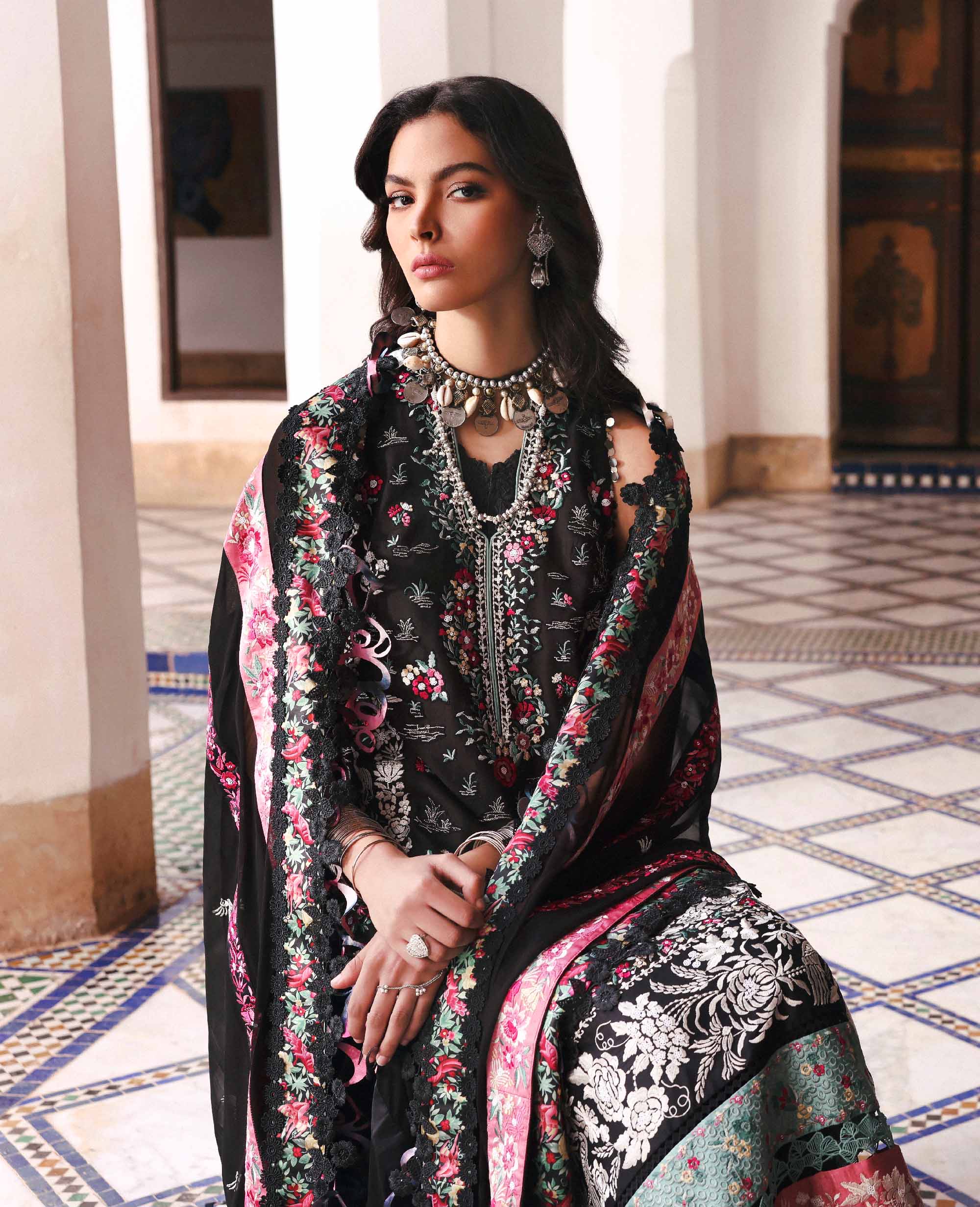 Republic Reine Eid Luxury Lawn – Elia