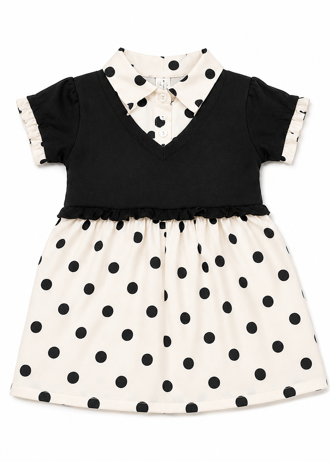pure cotton Frock in Multi