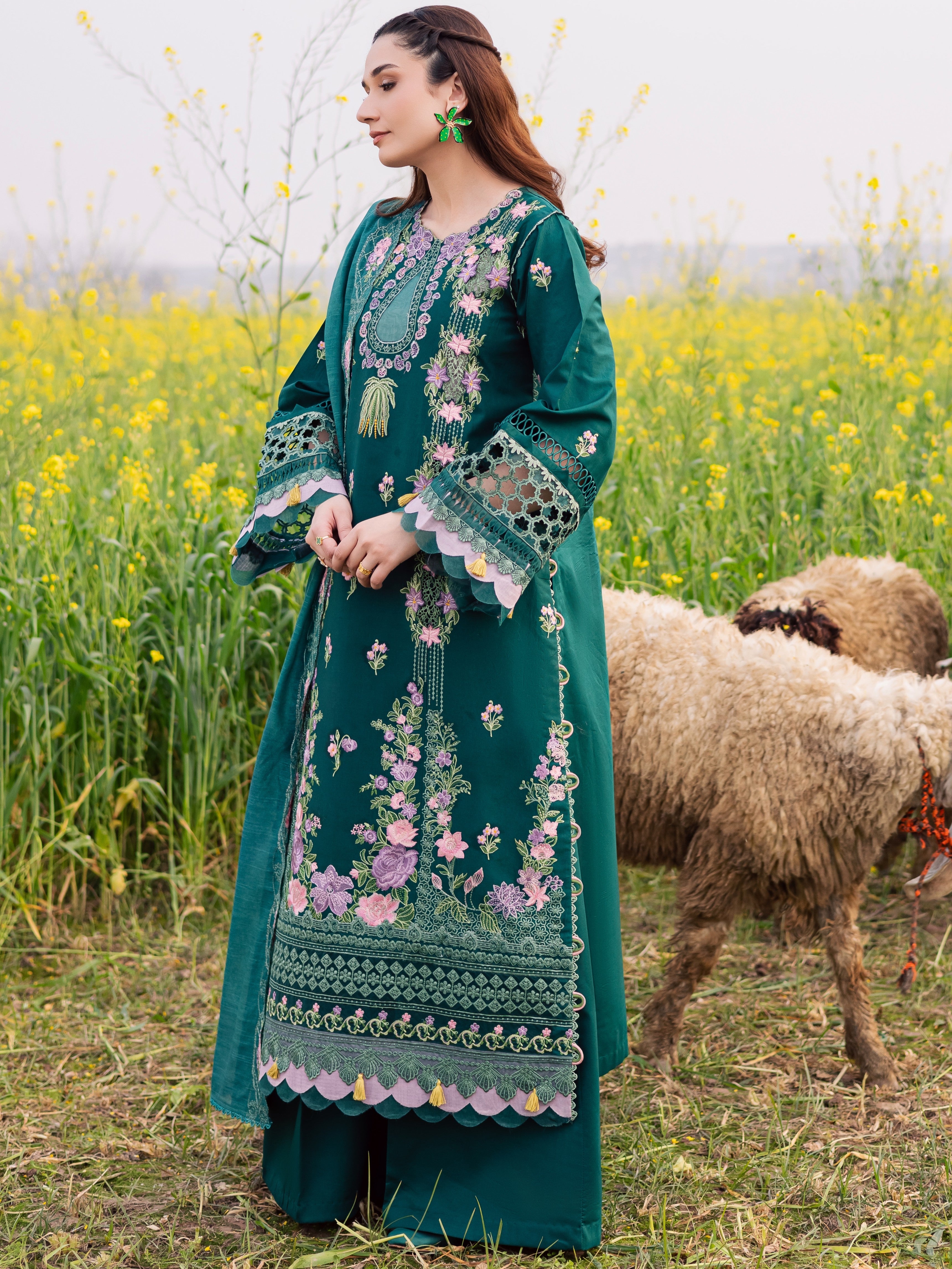 Dil-e-Raqsum Lawn – DQ-11