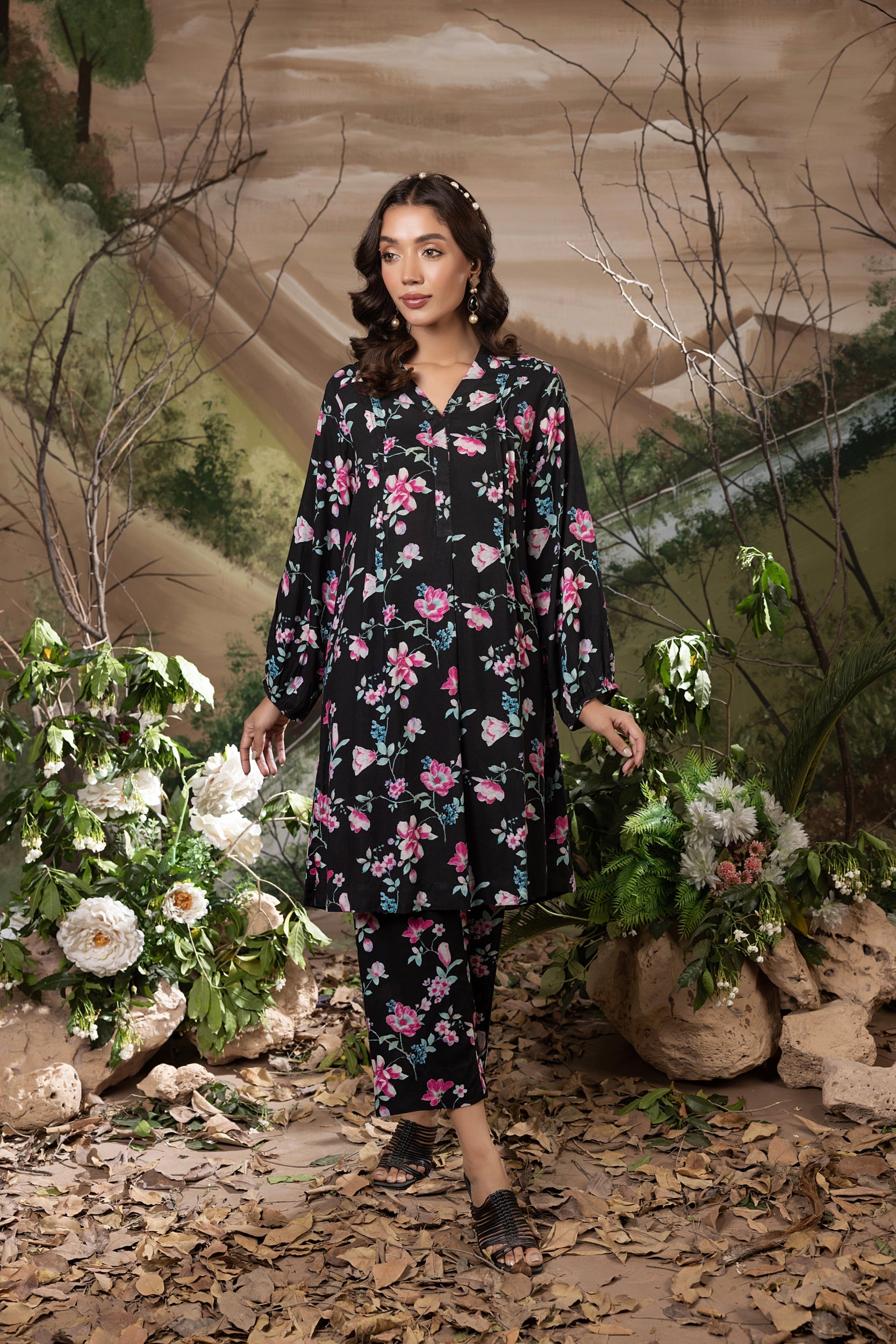 cotail Co Ord Sets in Black