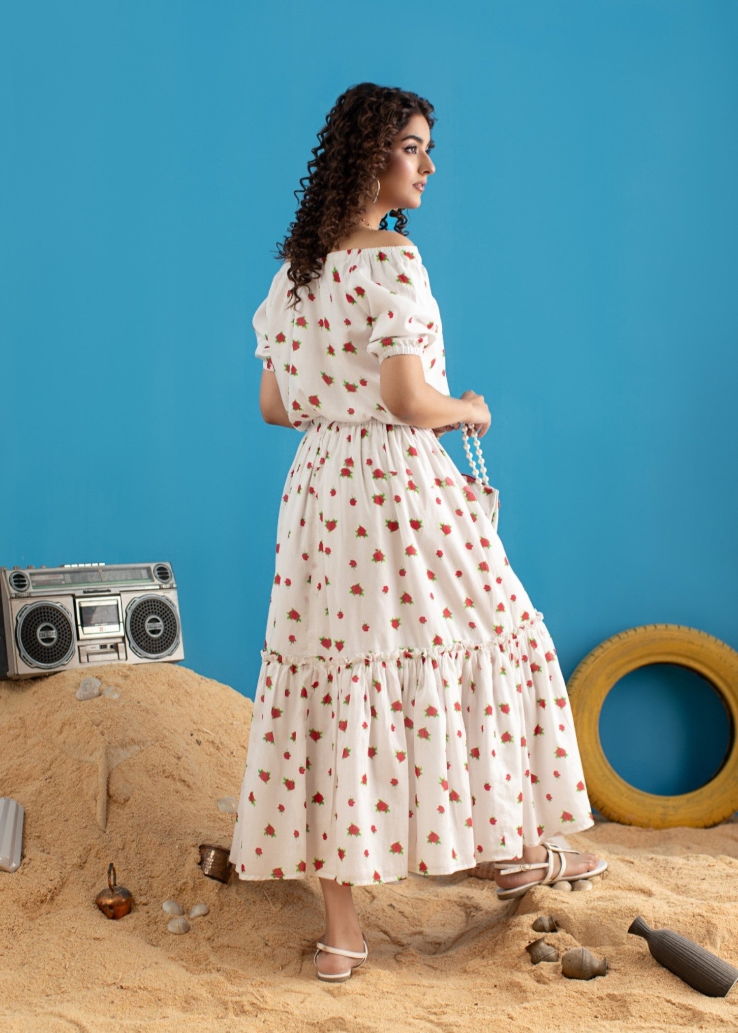 lawn Skirt in White