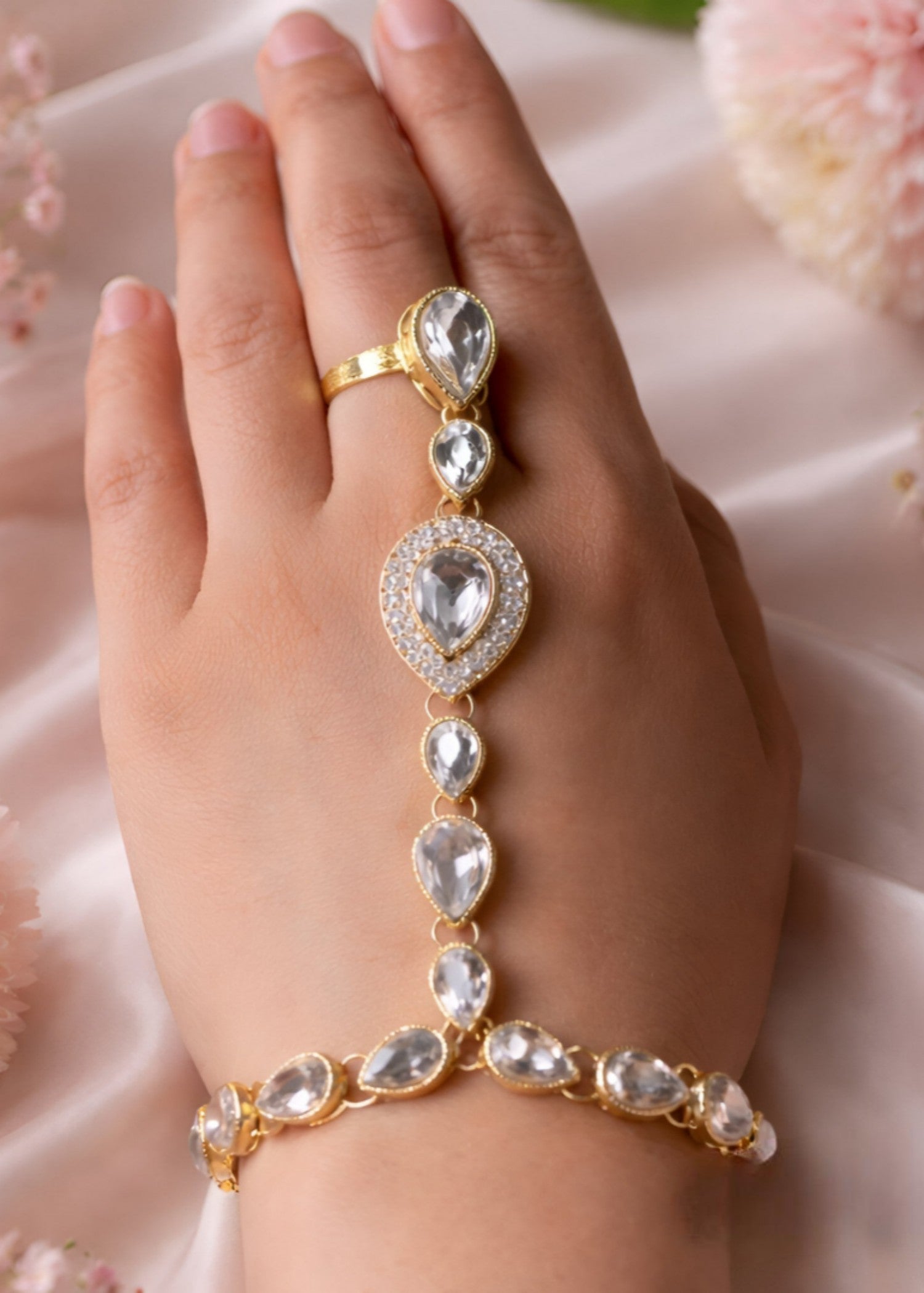 Bracelet in Gold Color by - Trendy Women Bracelet NMG6081