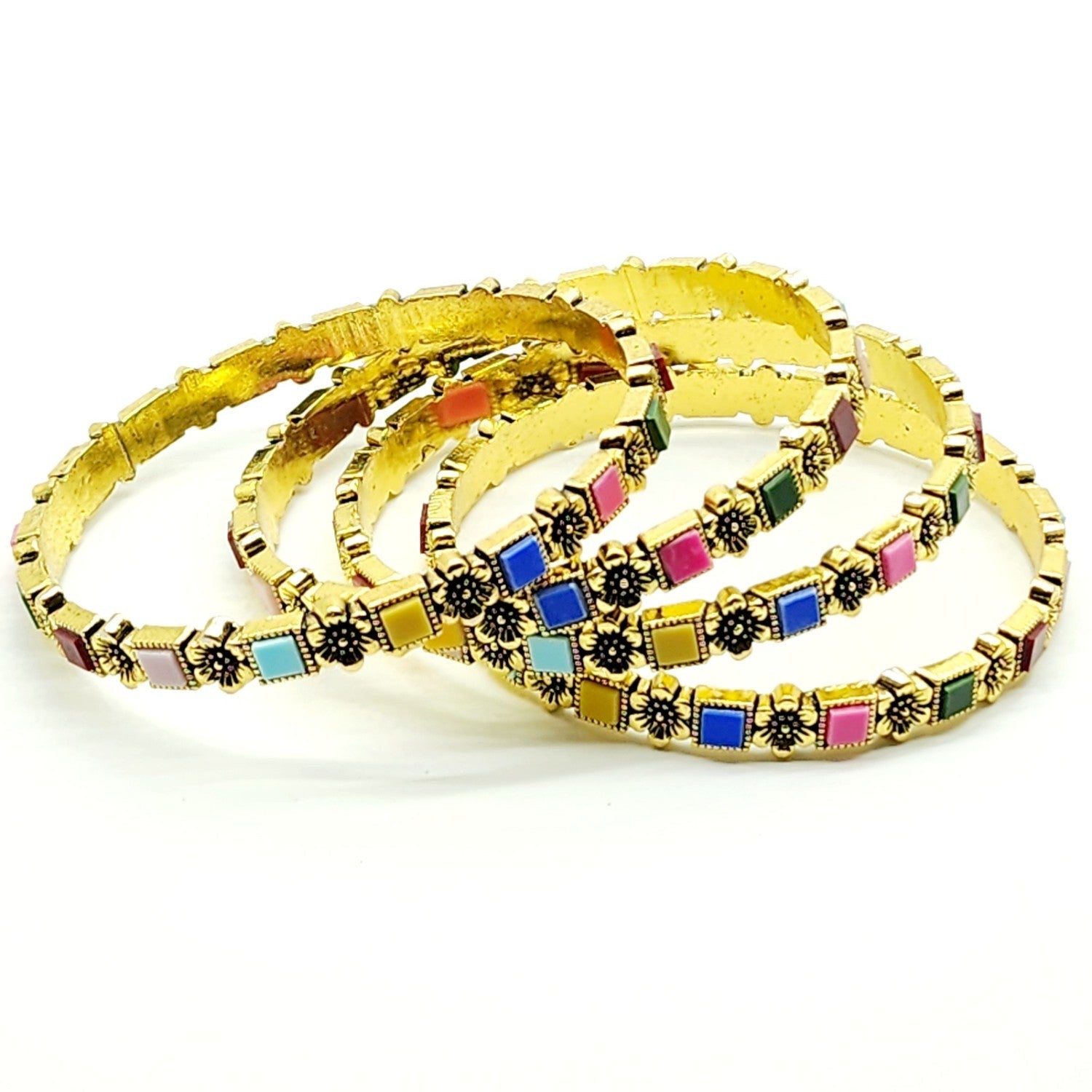 Bangles in Gold Color by - Trendy Women Bangles CFE0112