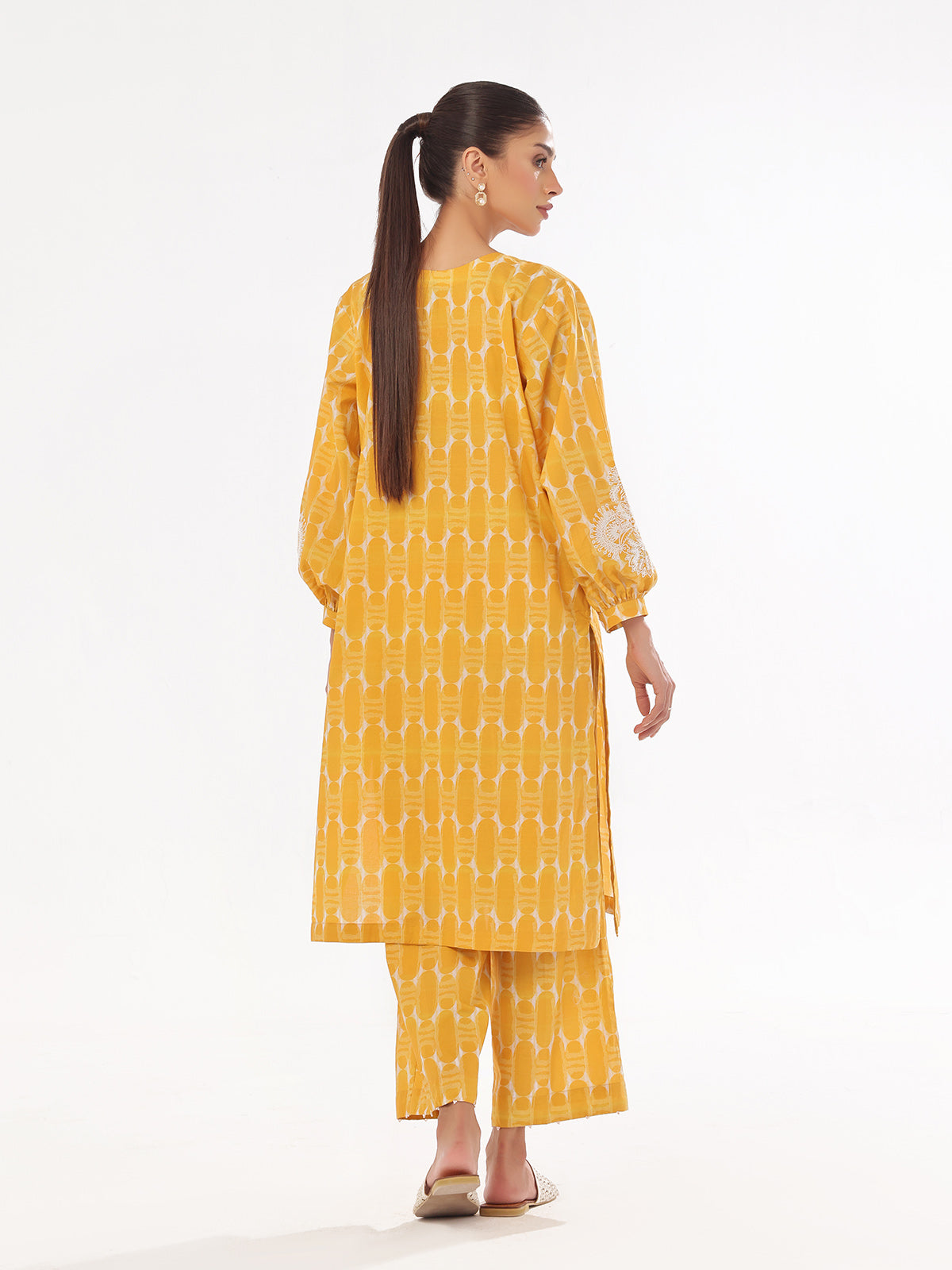 lawn Co Ord Sets in Mustard