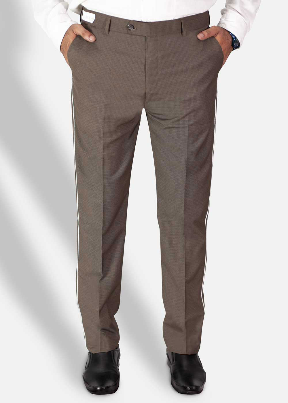 suiting Pants in Chocolate brown