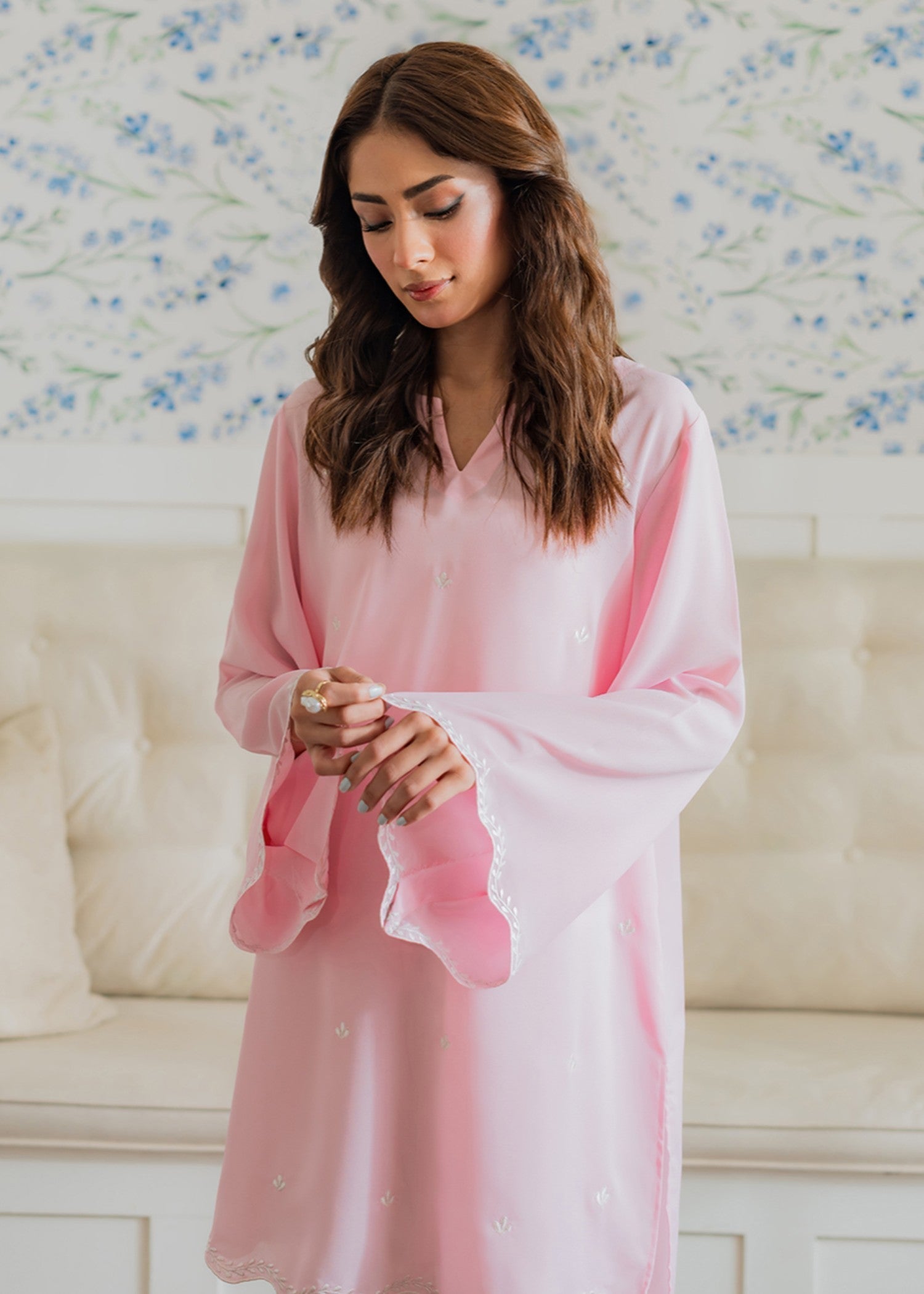 tropical Co ord Sets in Pink