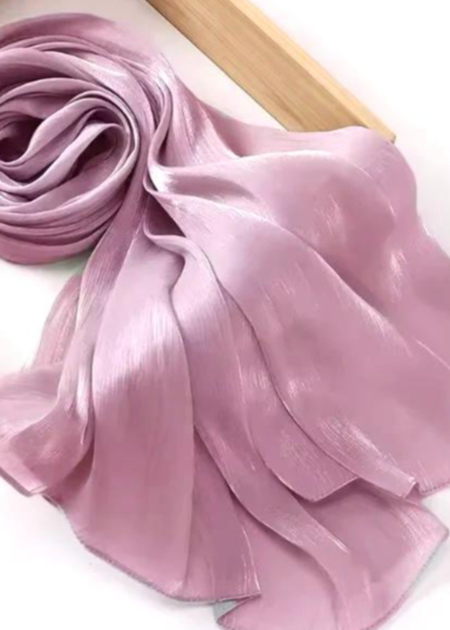 organza Hijab in Lavender