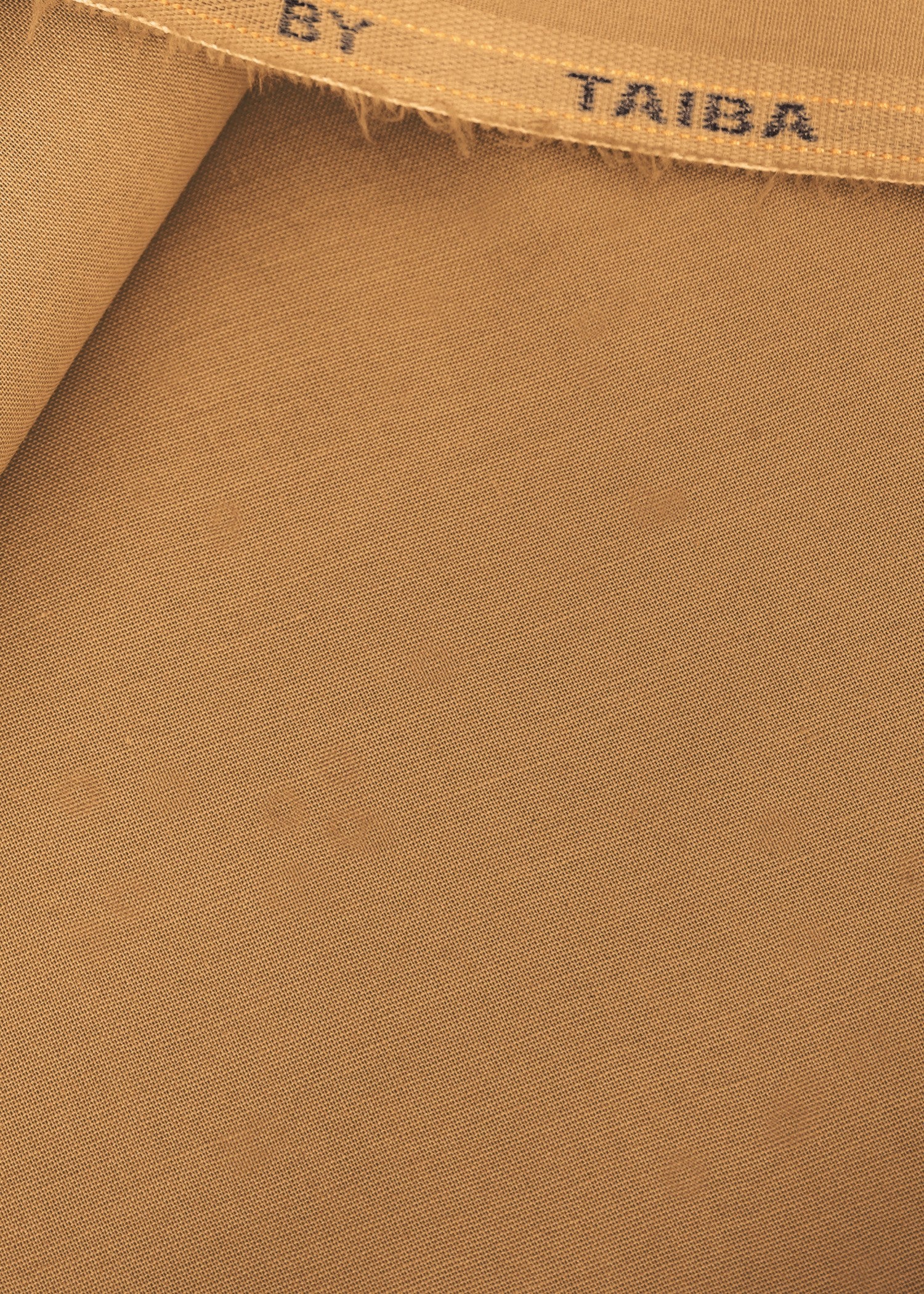 cotton Unstitched in Camel brown