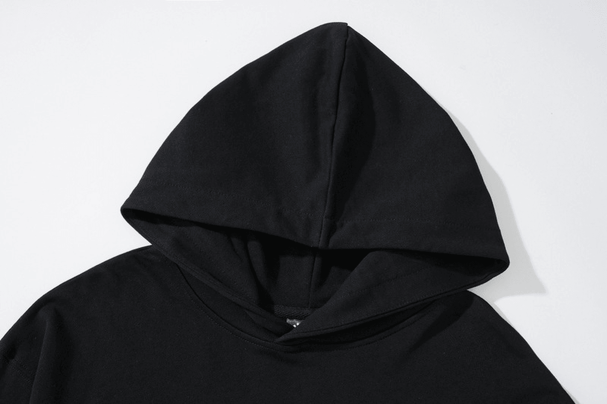 Wind Foam Print Ins American Hooded Sweater Men