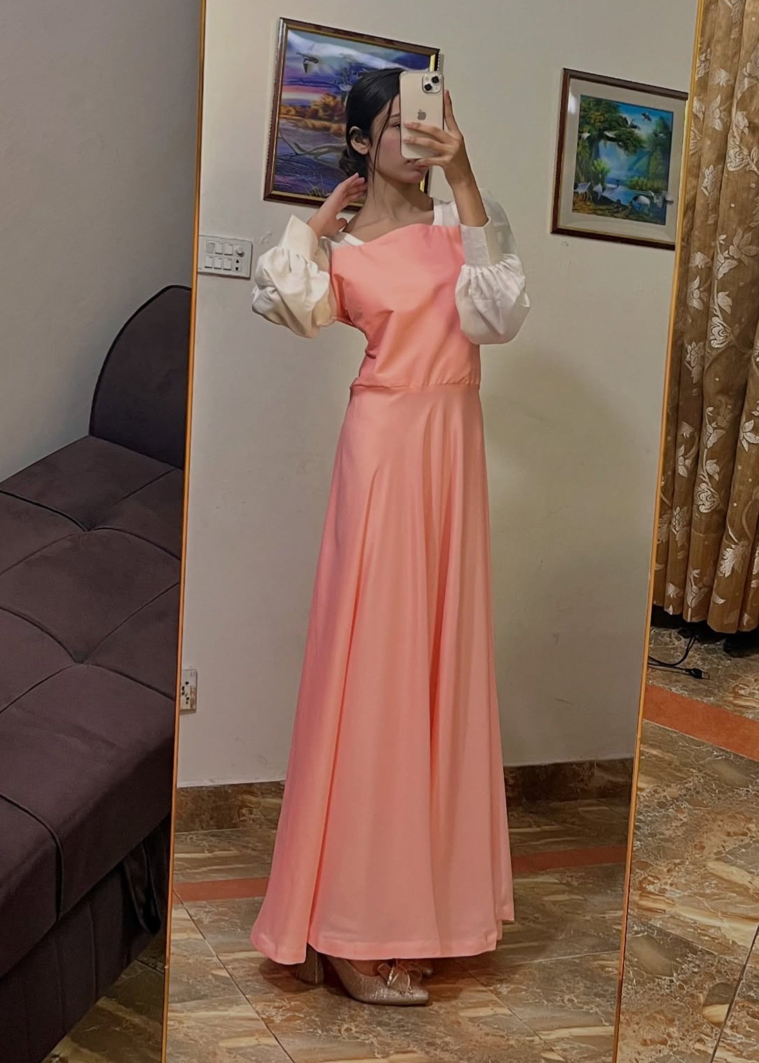 grip Frock in Pink