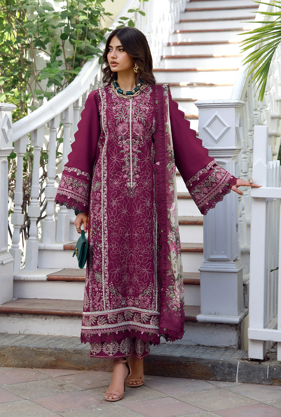 AJR Alif Signature Lawn – Luxa