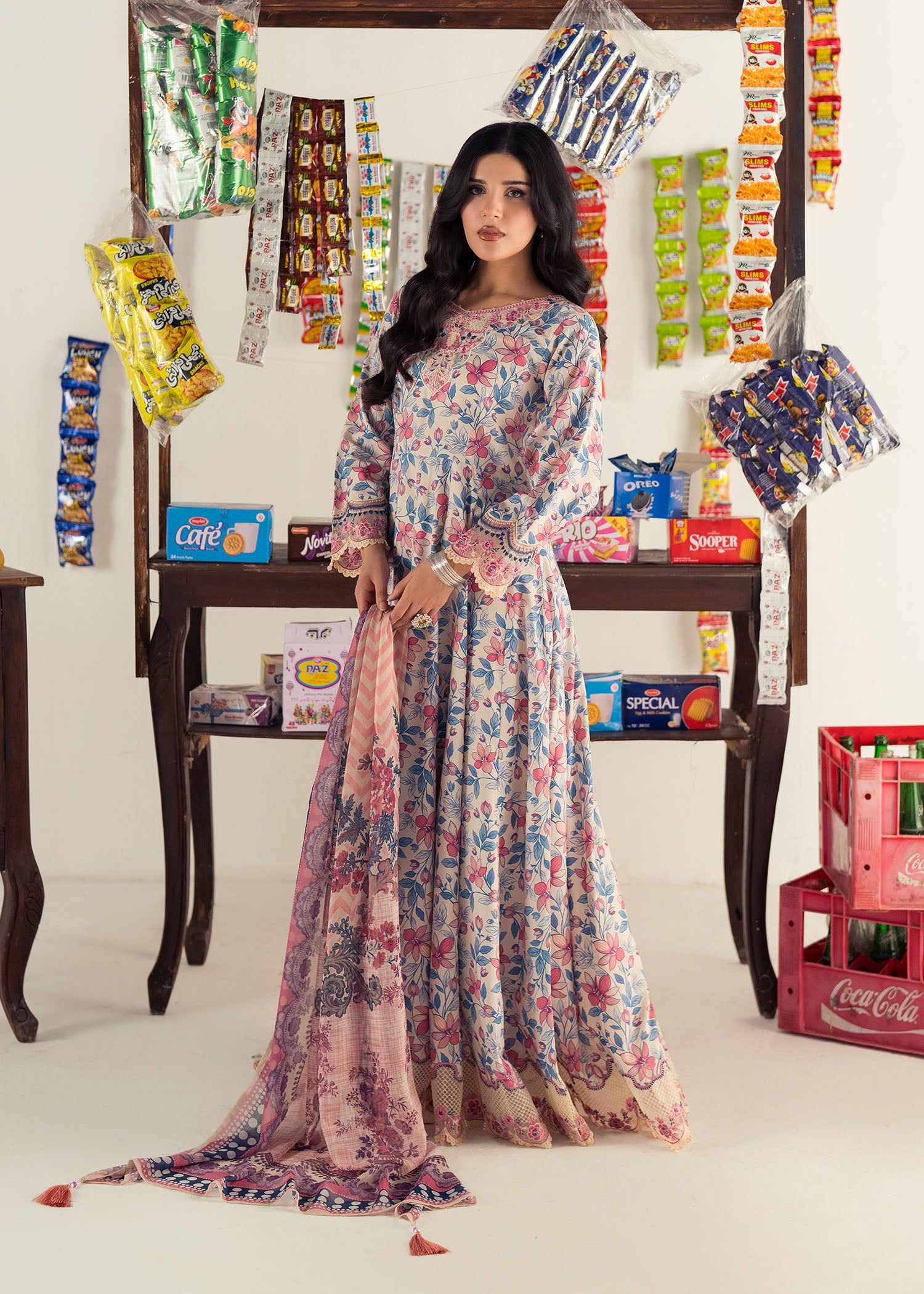 lawn Maxi in Lilac