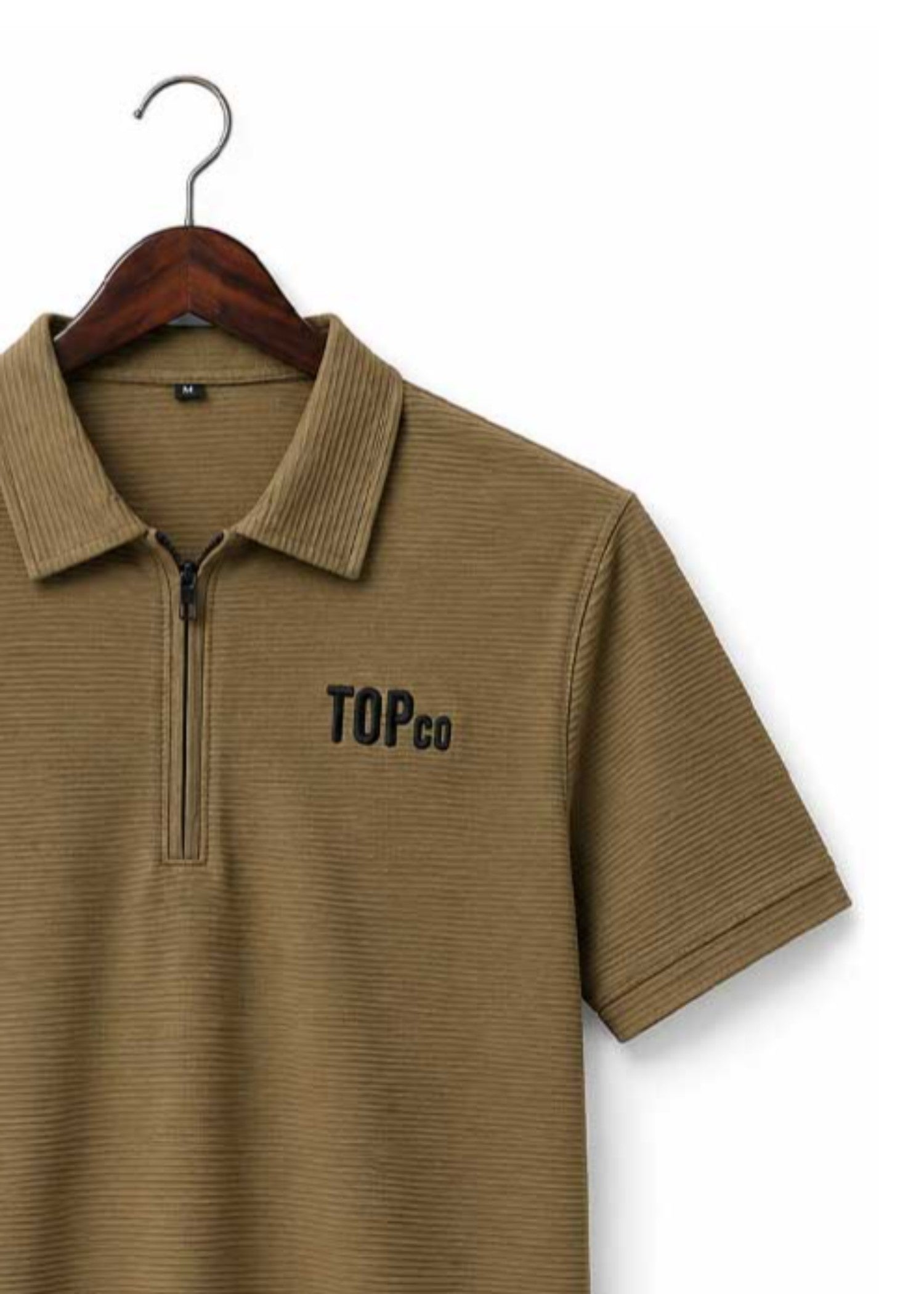 cotton pique Polo Shirt in Peanut