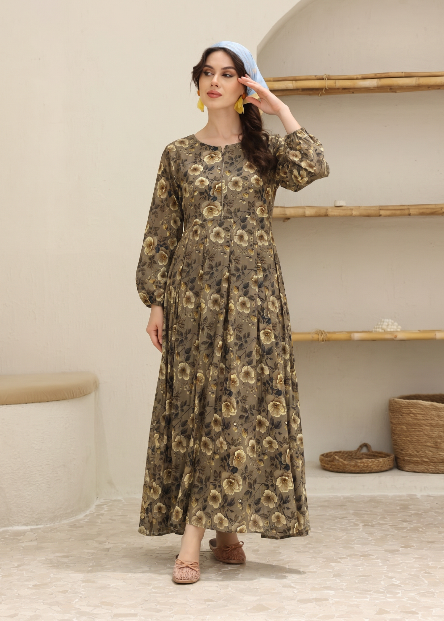 lawn Maxi in Peanut