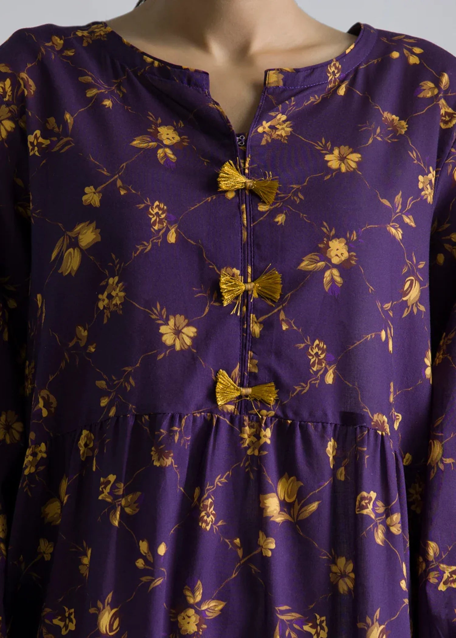 cambric Maxi in Purple