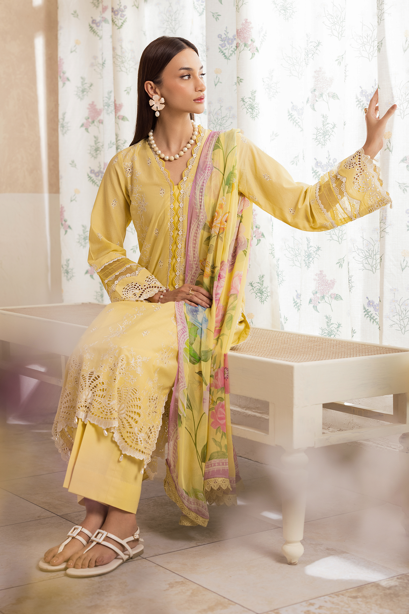 Nissa Chikankari Lawn – N-03