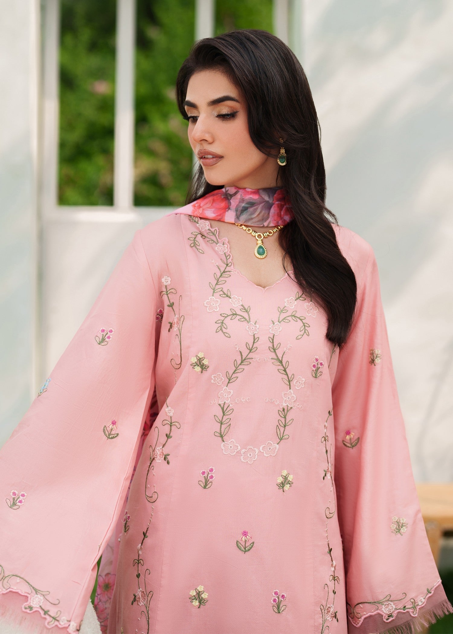 cambric Unstitched in Blush pink