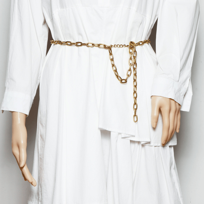 Chain with Shirt Dress and Jeans Accessories