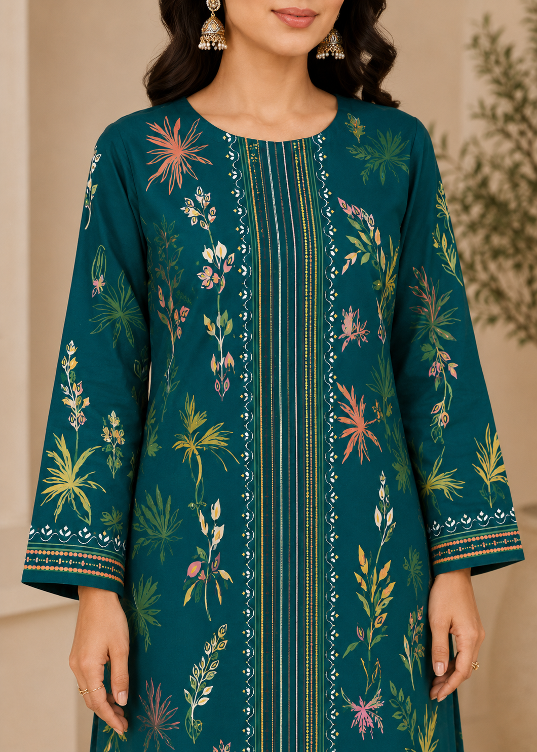lawn Co Ord Sets in Teal