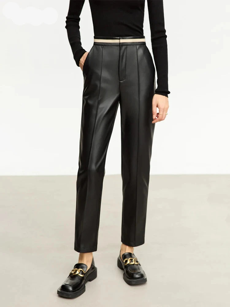 ANNA LEATHER PANTS