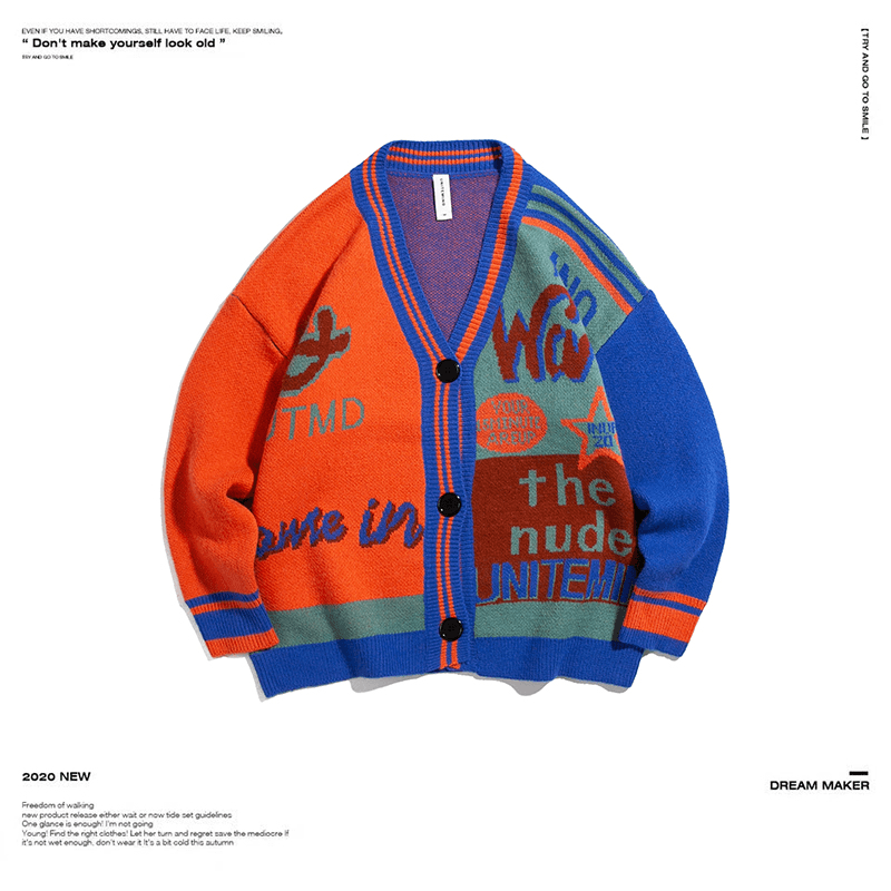 Dope Colourful Cardigan