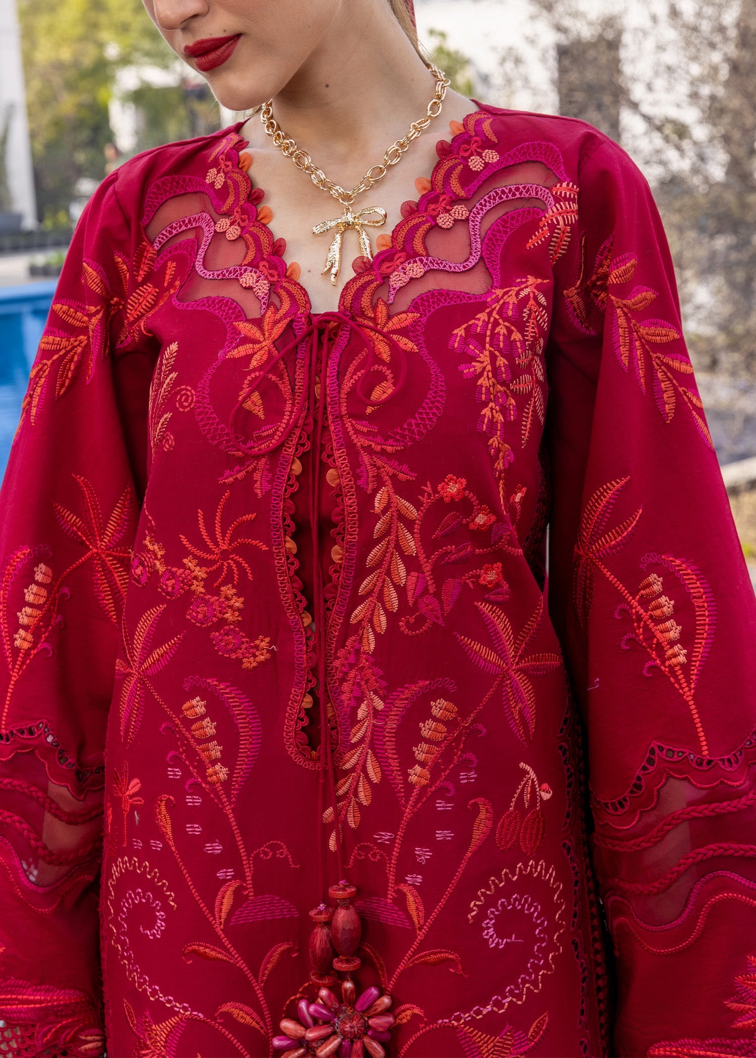 Flow Luxury Lawn – BEAUTY IN BLOOM - D3A