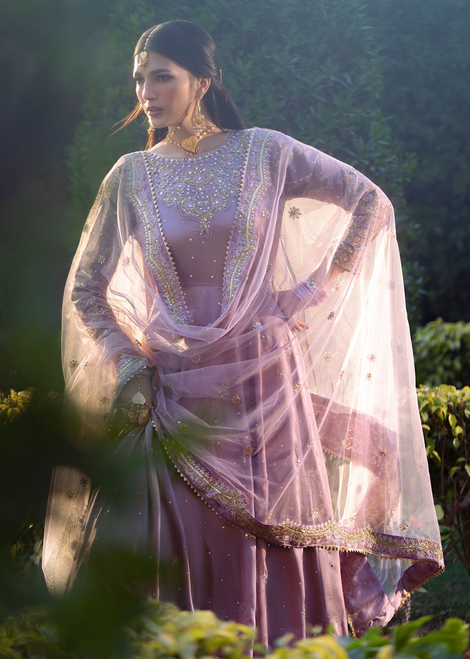 charmuse/shamooz Maxi in Mauve