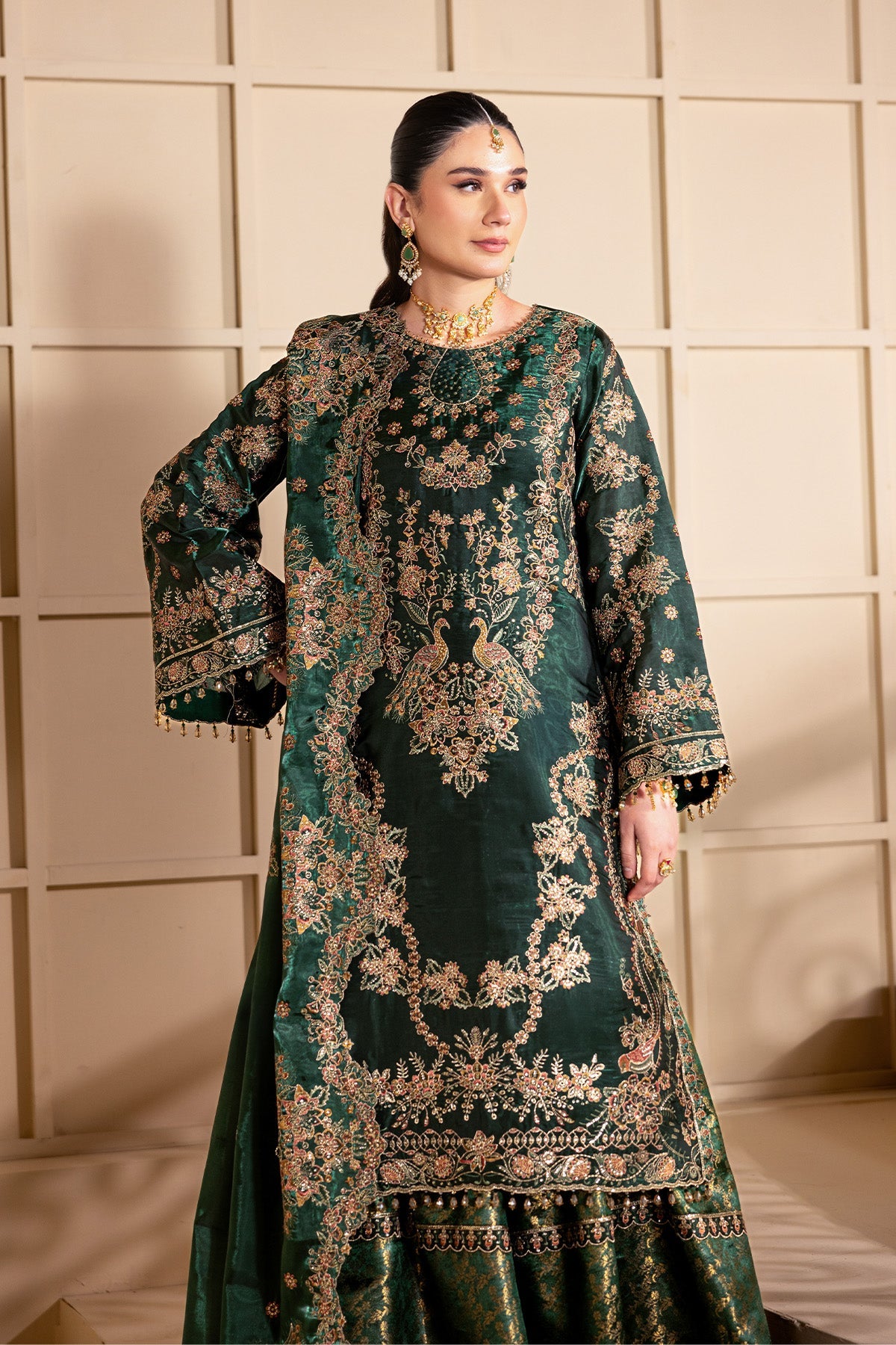 Aaina Sheesha Silk Formals – AF-SS-2246-Gota
