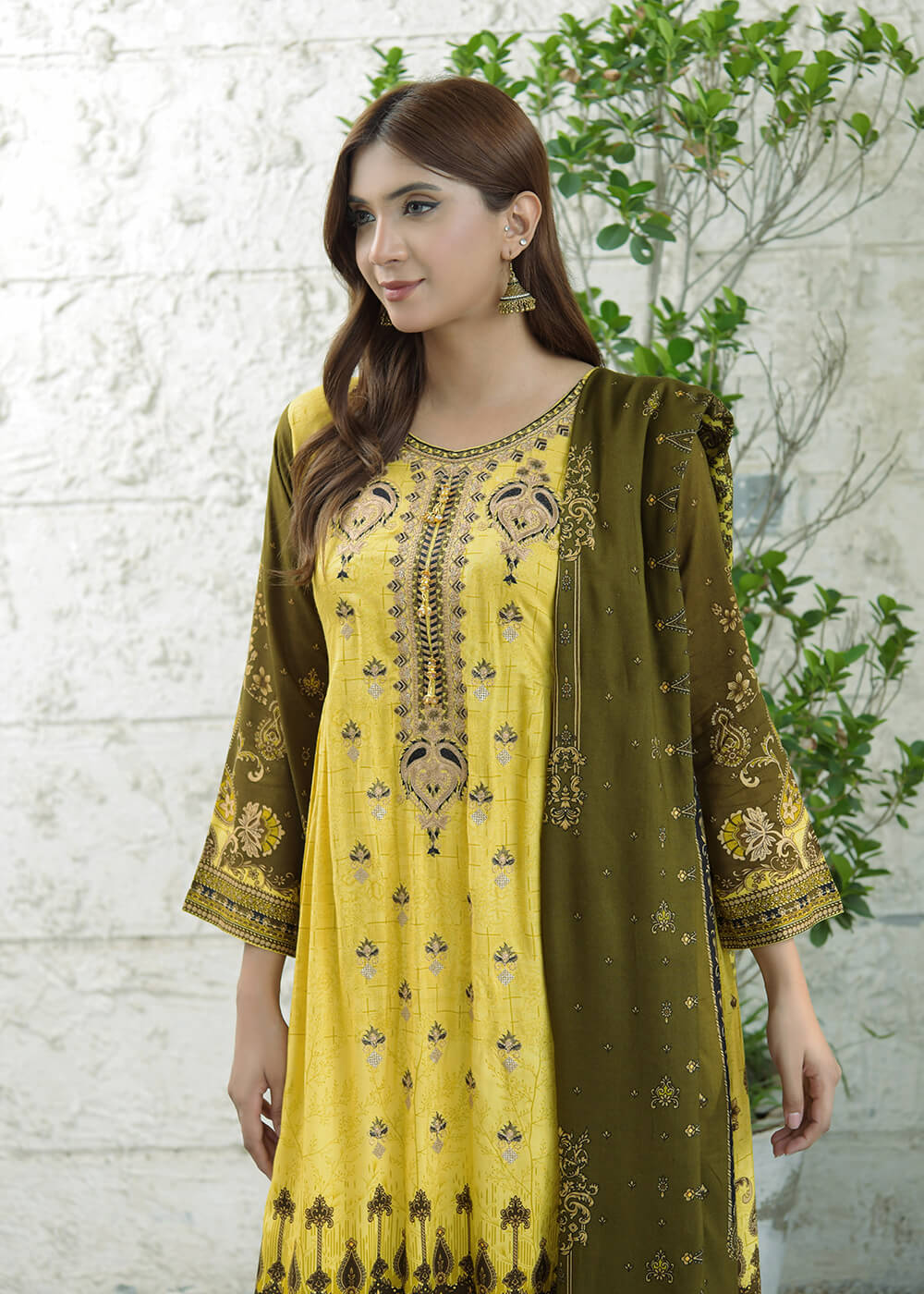 linen Unstitched in Lemon
